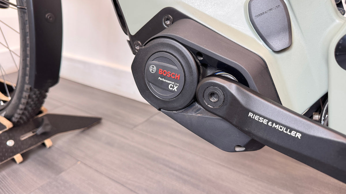 Riese and Muller Superdelite GT Rohloff Belt Drive 51cm MEDIUM Bosch Nyon 1125Wh Electric Bike Tundra Grey Matt