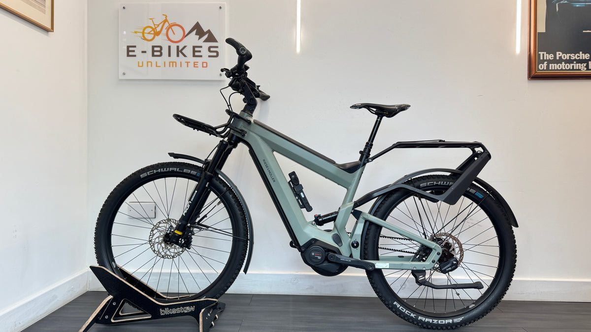 Riese and Muller Superdelite GT Rohloff Belt Drive 51cm MEDIUM Bosch Nyon 1125Wh Electric Bike Tundra Grey Matt