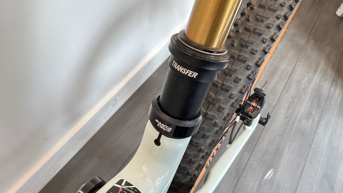 Santa Cruz Heckler Carbon CC S MEDIUM Electric Bike EBIKE Shimano EP8 504Wh Burgtec Upgrades