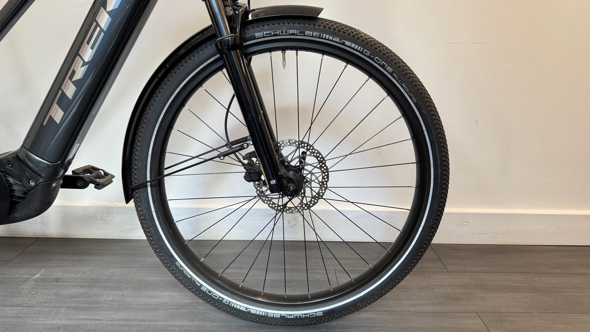 Trek Allant +7 Stagger MEDIUM 2023 Lithium Grey Electric Bike ebike rrp £2950