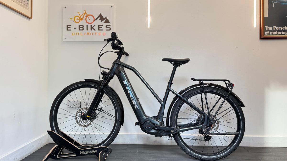 Trek Allant +7 Stagger MEDIUM 2023 Lithium Grey Electric Bike ebike rrp £2950