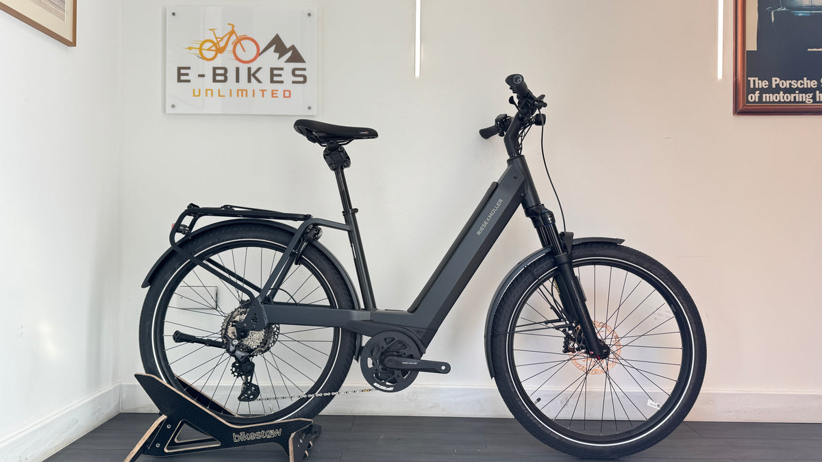 Riese and Muller Nevo4 GT City Bike MEDIUM Electric Bike 51cm 750Wh Bosch Utility Grey Matt Brand New Ebike rrp £5299
