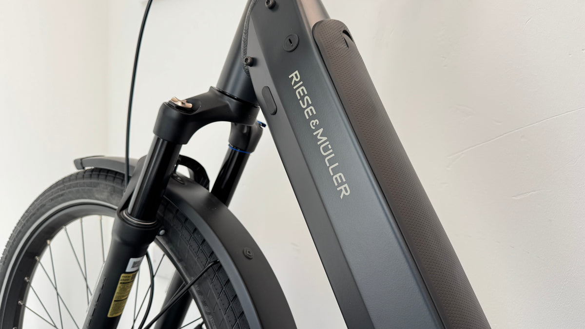 Riese and Muller Nevo4 GT City Bike MEDIUM Electric Bike 51cm 750Wh Bosch Utility Grey Matt Brand New Ebike rrp £5299