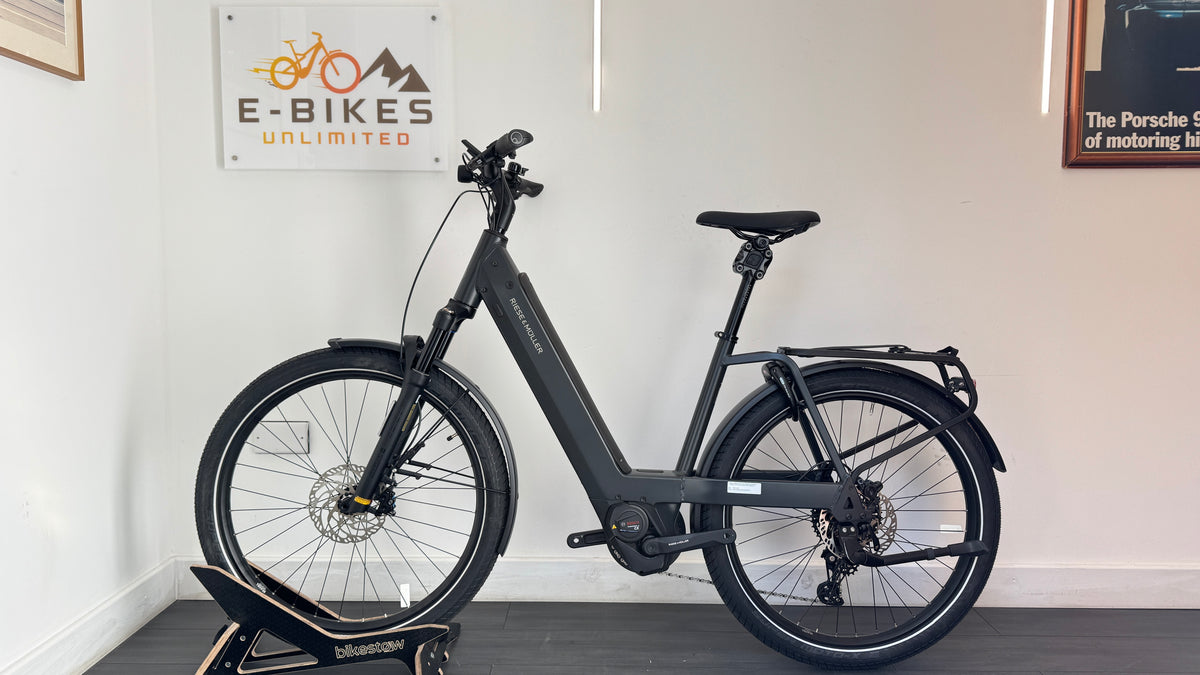 Riese and Muller Nevo4 GT City Bike MEDIUM Electric Bike 51cm 750Wh Bosch Utility Grey Matt Brand New Ebike rrp £5299
