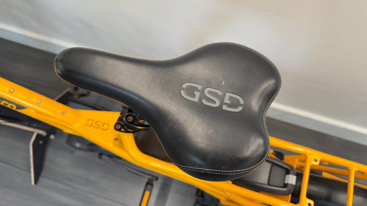 Tern GSD S00 Electric Cargo Bike 2 x 500Wh Batteries Enviolo drive – Yellow ONLY 1775 miles