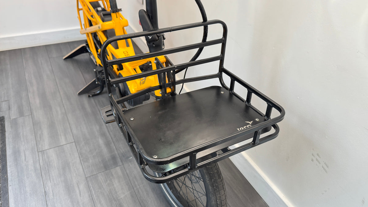 Tern GSD S00 Electric Cargo Bike 2 x 500Wh Batteries Enviolo drive – Yellow ONLY 1775 miles