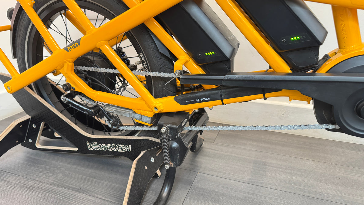 Tern GSD S00 Electric Cargo Bike 2 x 500Wh Batteries Enviolo drive – Yellow ONLY 1775 miles