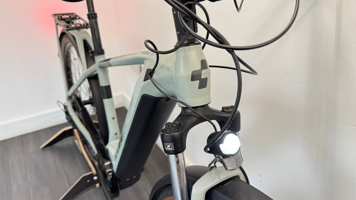 Cube Touring Hybrid Pro 625Wh SMALL Hybrid Electric Bike Shimano Deore Lunar Grey