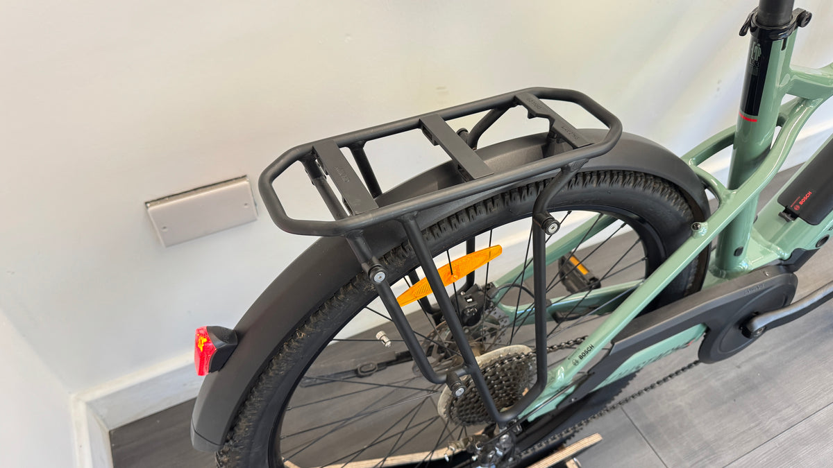 Moustache Samedi 27 Xroad LARGE Bosch Active Line Plus 400Wh Excellent Condition - Green