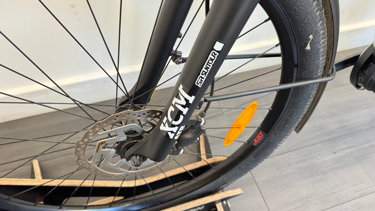 Moustache Samedi 27 Xroad LARGE Bosch Active Line Plus 400Wh Excellent Condition - Green