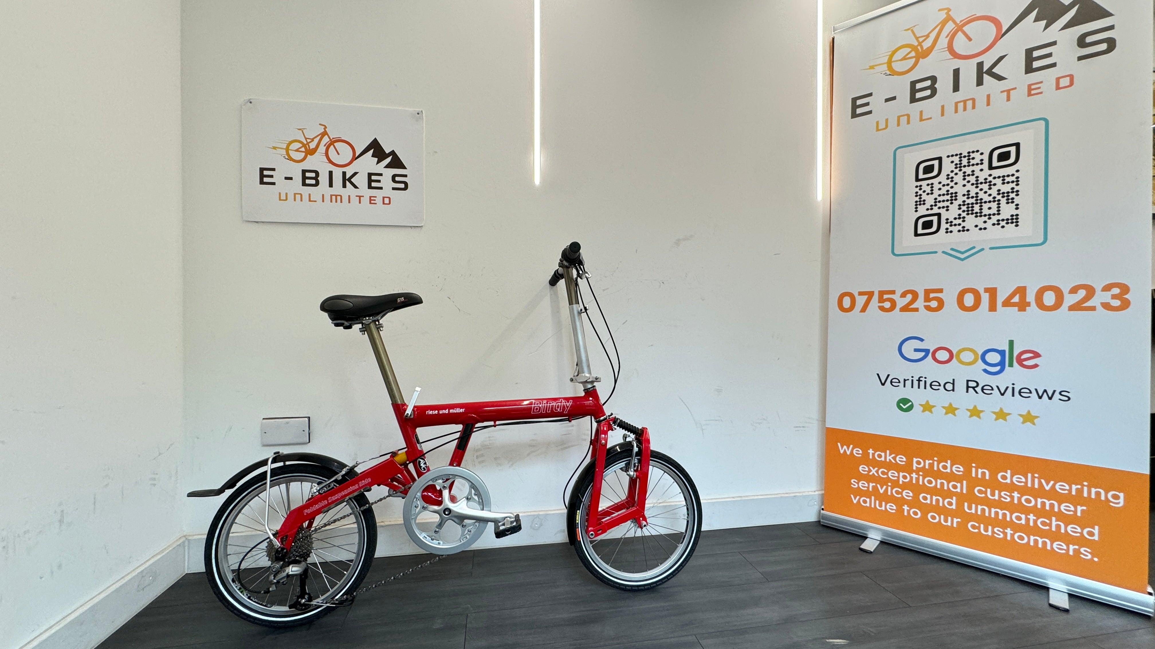 Riese und Müller Birdy Folding Bicycle Excellent condition Riese and Muller fold