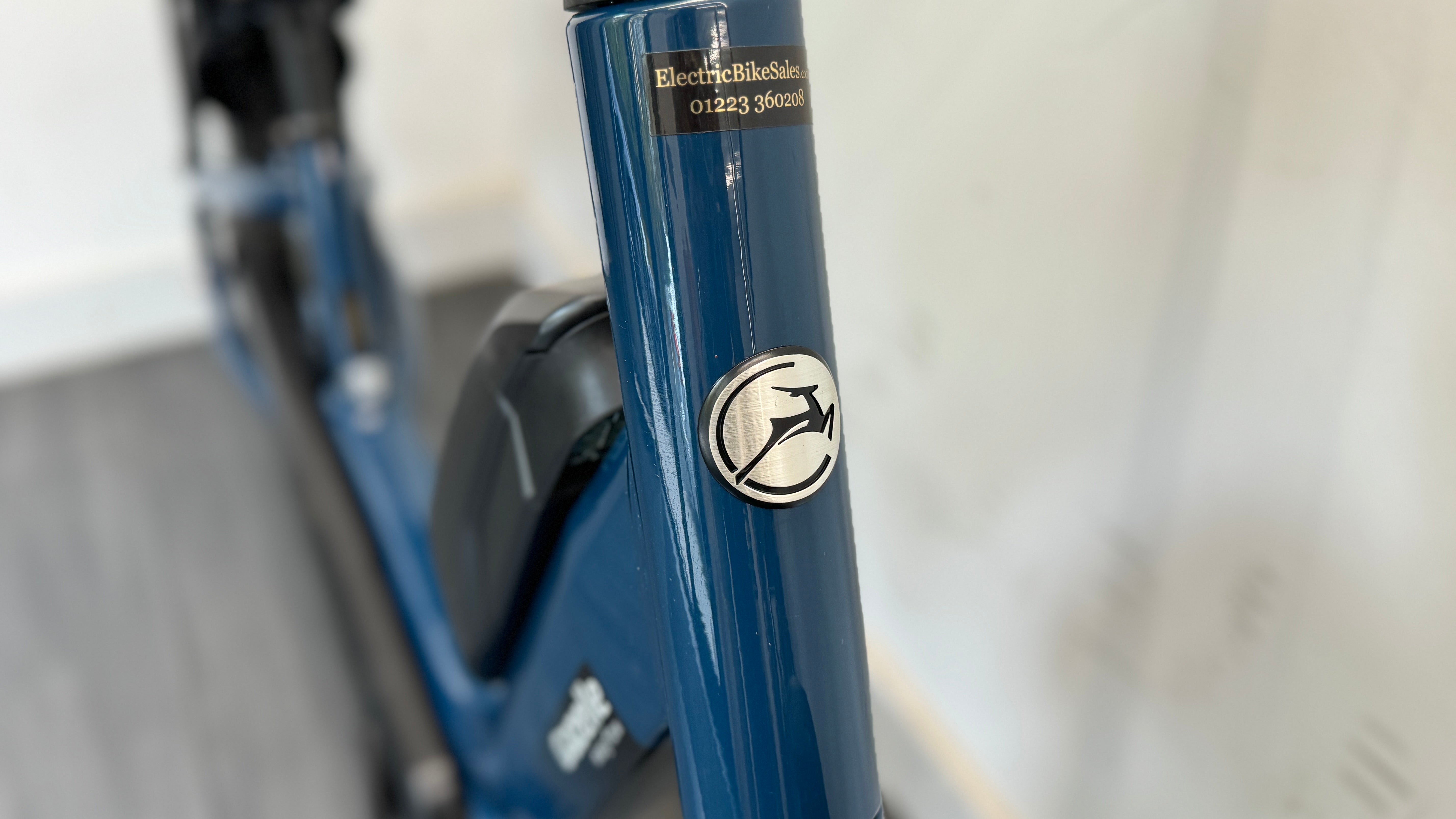 Gazelle Easyflow HMS Mallard Blue L46 Shimano Steps 630 Bike step through Nexus