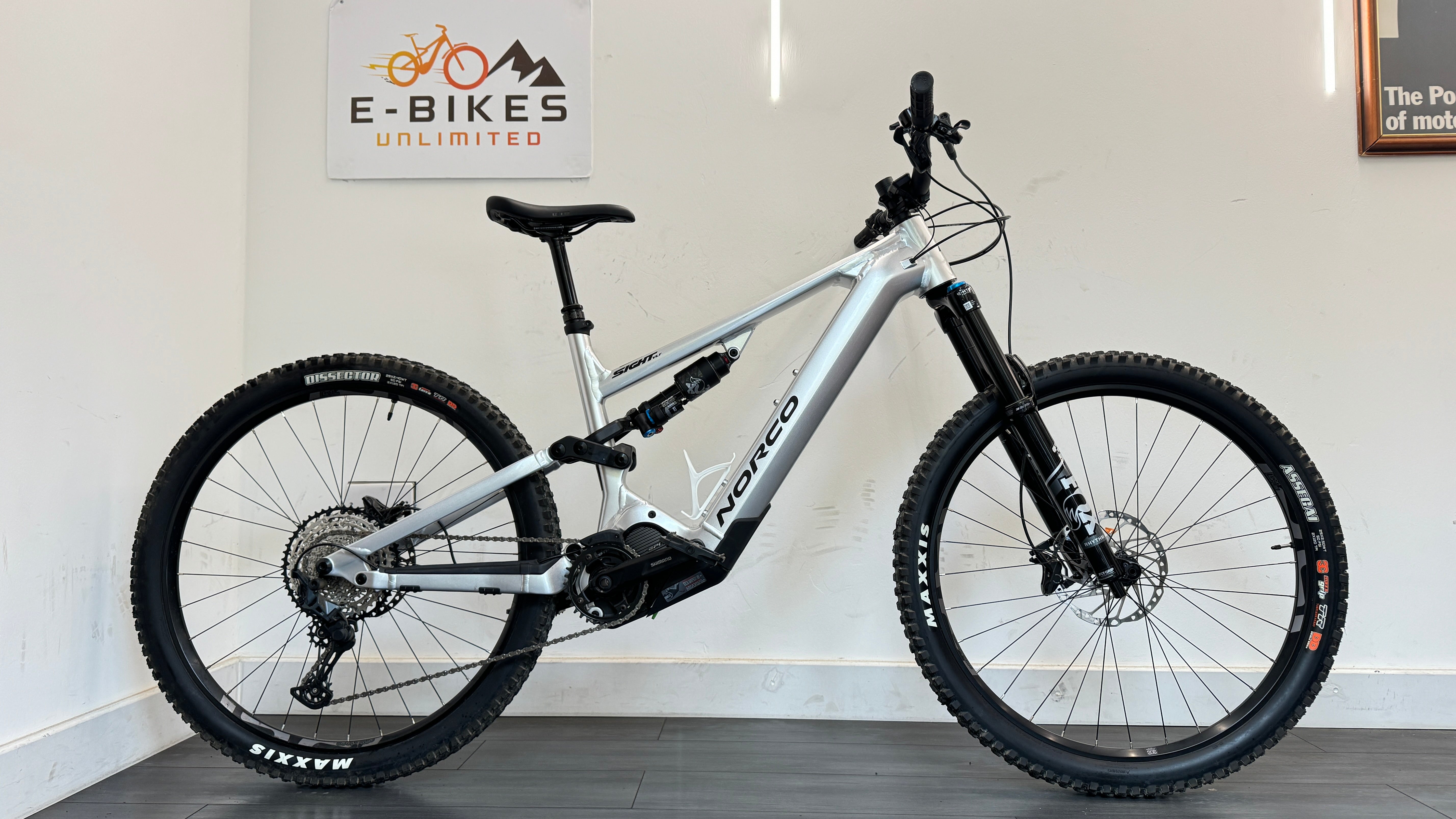 2024 Norco Sight VLT A1 XL EXTRA LARGE Mountain Bike Shimano EP8 Silver
