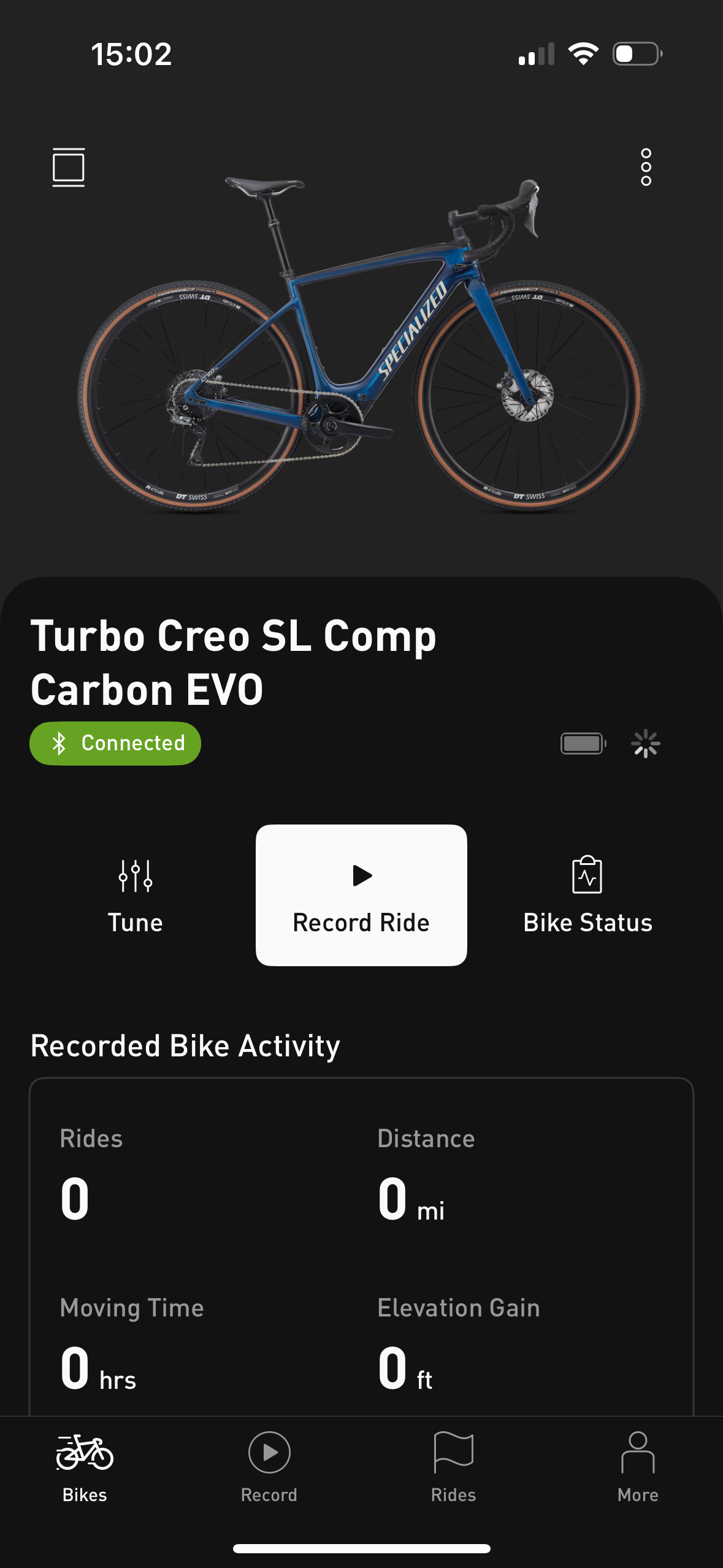 Specialized Turbo Creo SL Comp Carbon EVO LARGE range extender 1424 miles