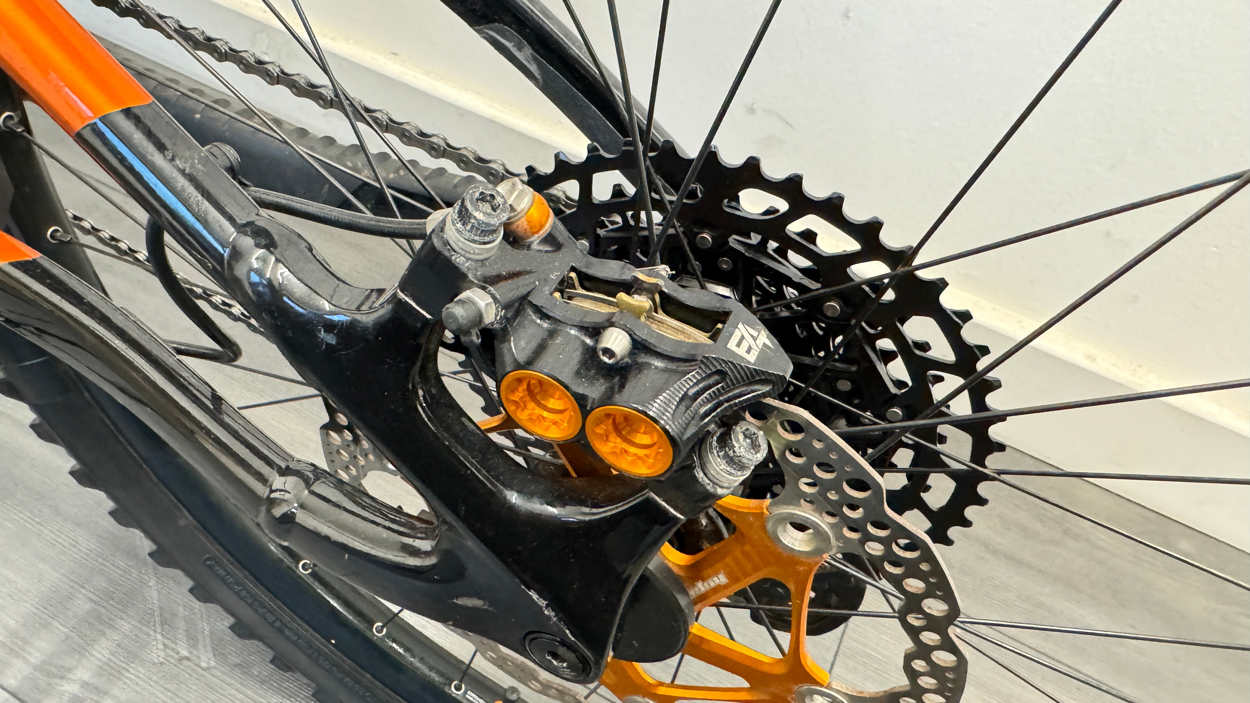 Giant Trance X E+1 Pro 29er LARGE Amber Range Extender Hope tech 4 AXS 658 miles