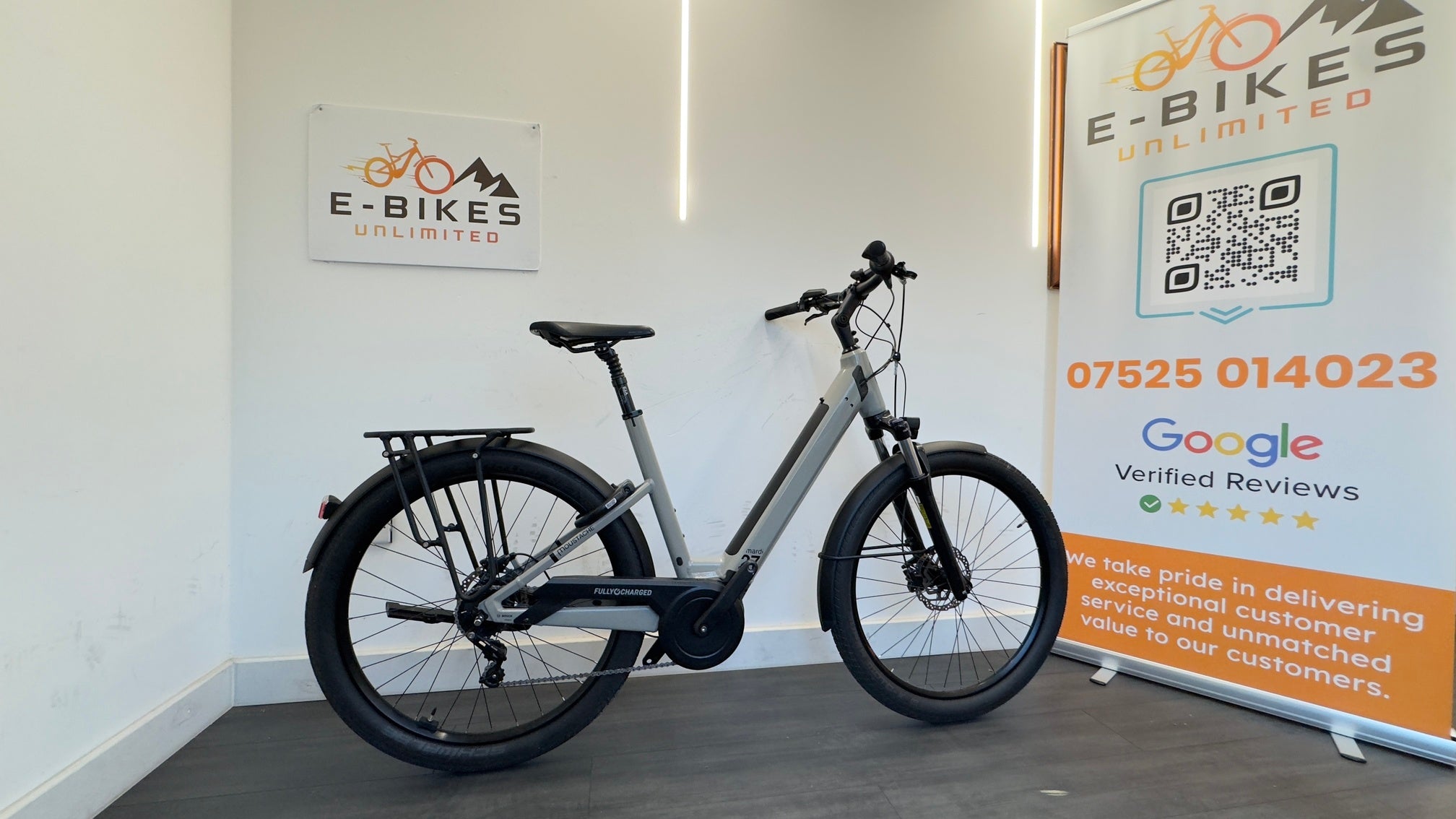 Moustache Mardi 27.4 625Wh battery 75Nm motor LARGE Bosch connect smartphone grip 683 miles £3499 RRP