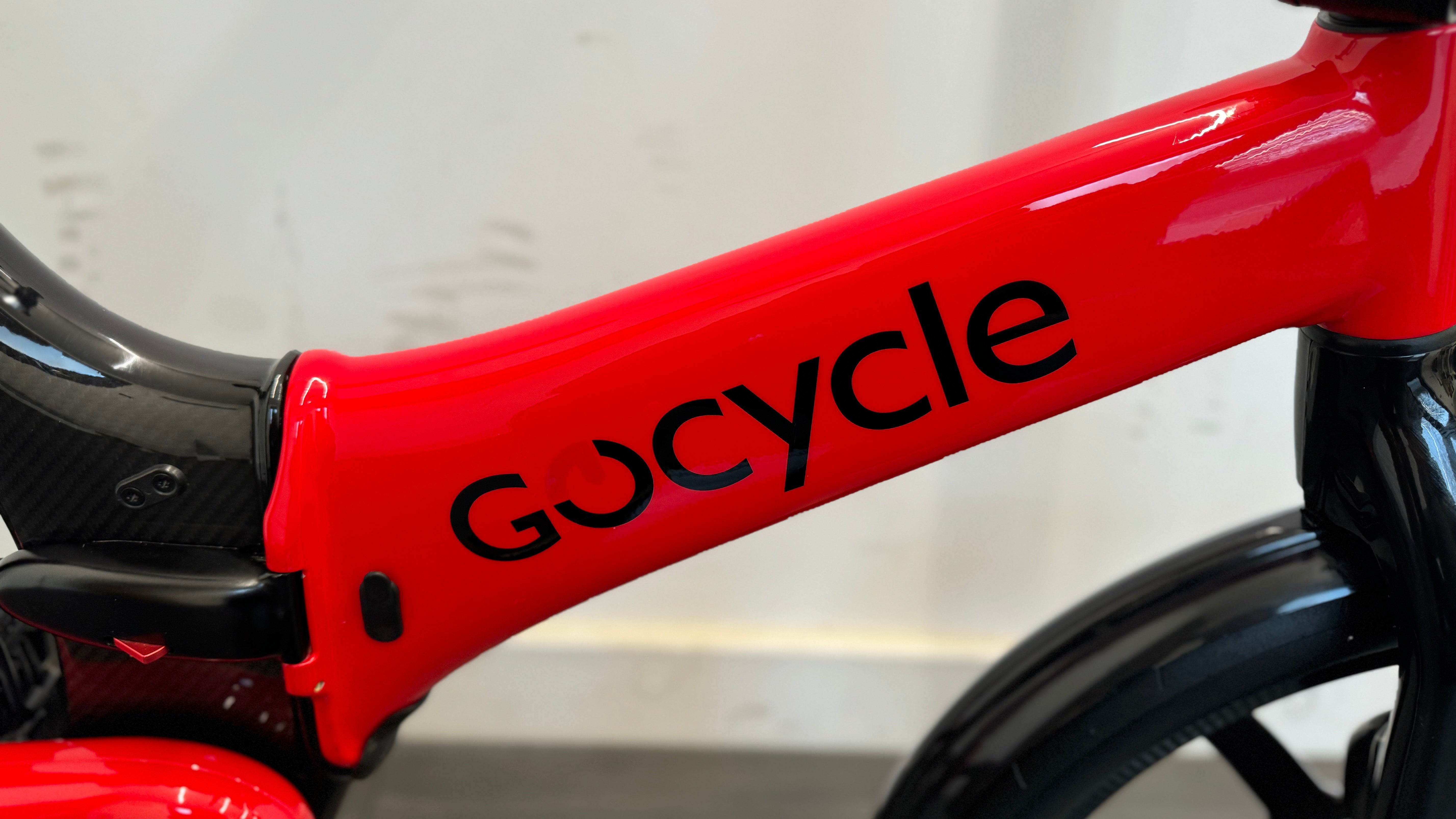 Gocycle G4i+ Carbon Fibre Folding bike Rear rack AVAILABLE NOW with accessories