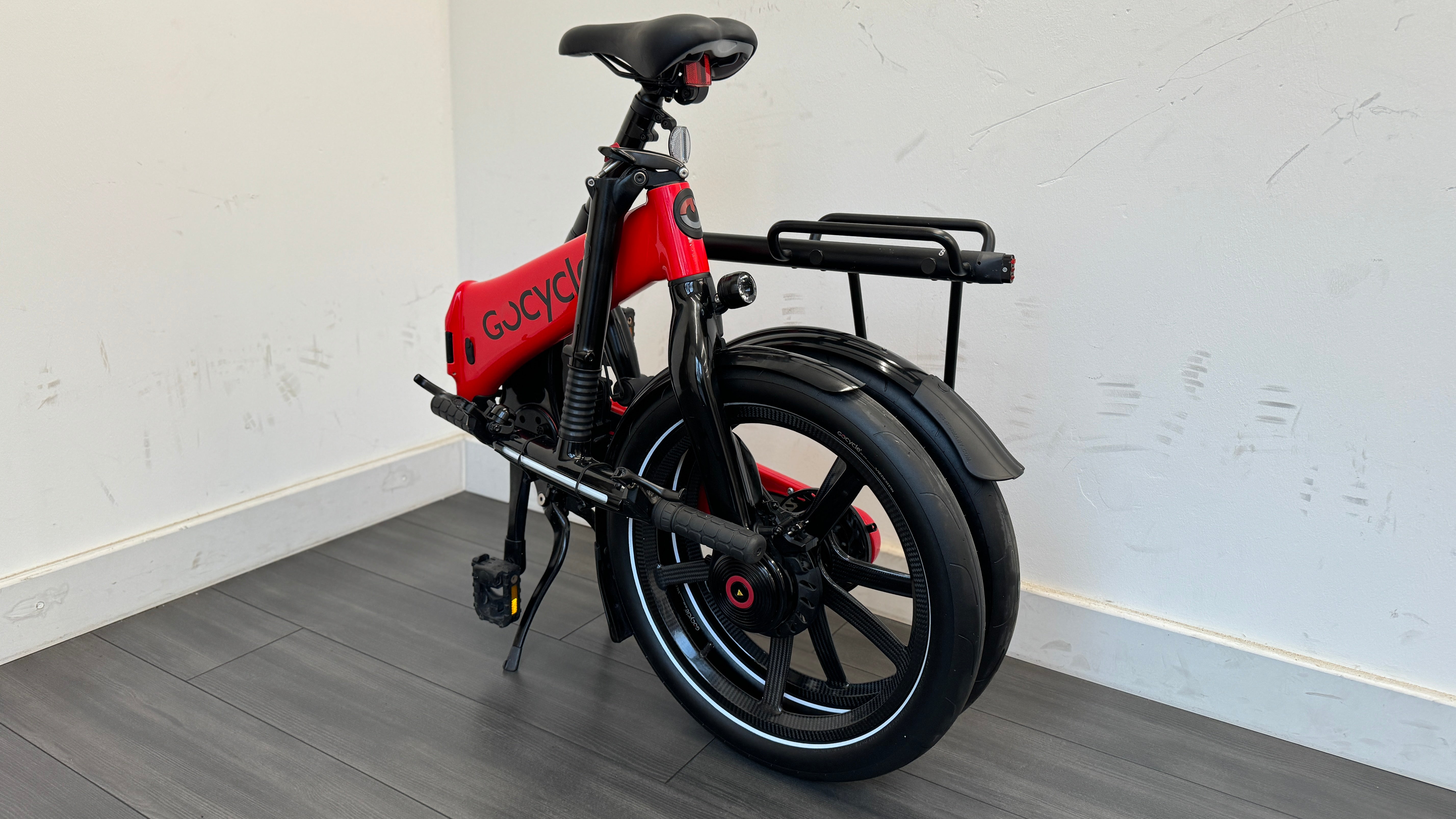 Gocycle G4i+ Carbon Fibre Folding bike Rear rack AVAILABLE NOW with accessories