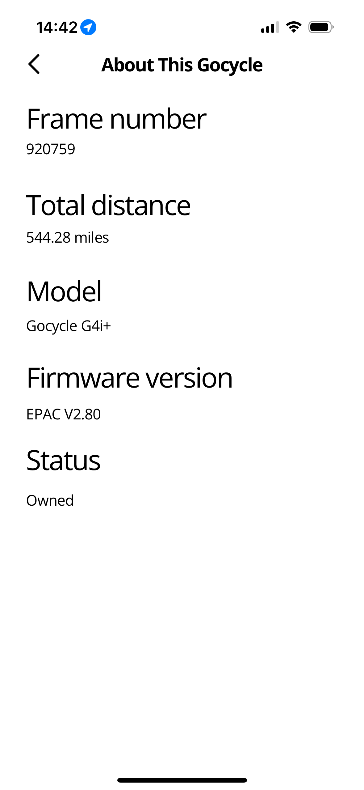 Gocycle G4i+ Carbon Fibre Folding bike Rear rack AVAILABLE NOW with accessories