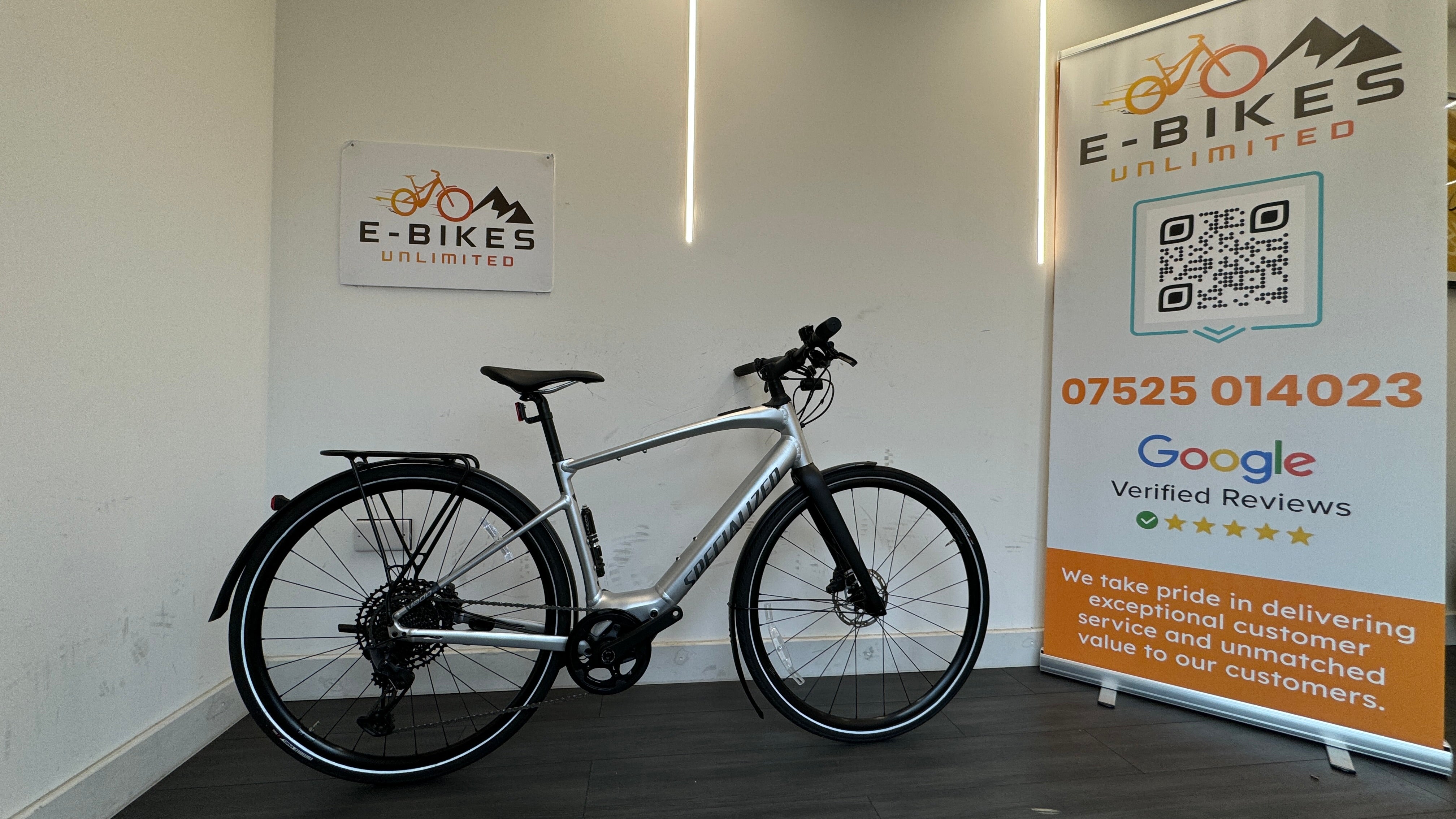 Specialized Turbo Vado SL 5.0 EQ MEDIUM electric bike RRP £3400 320Wh battery