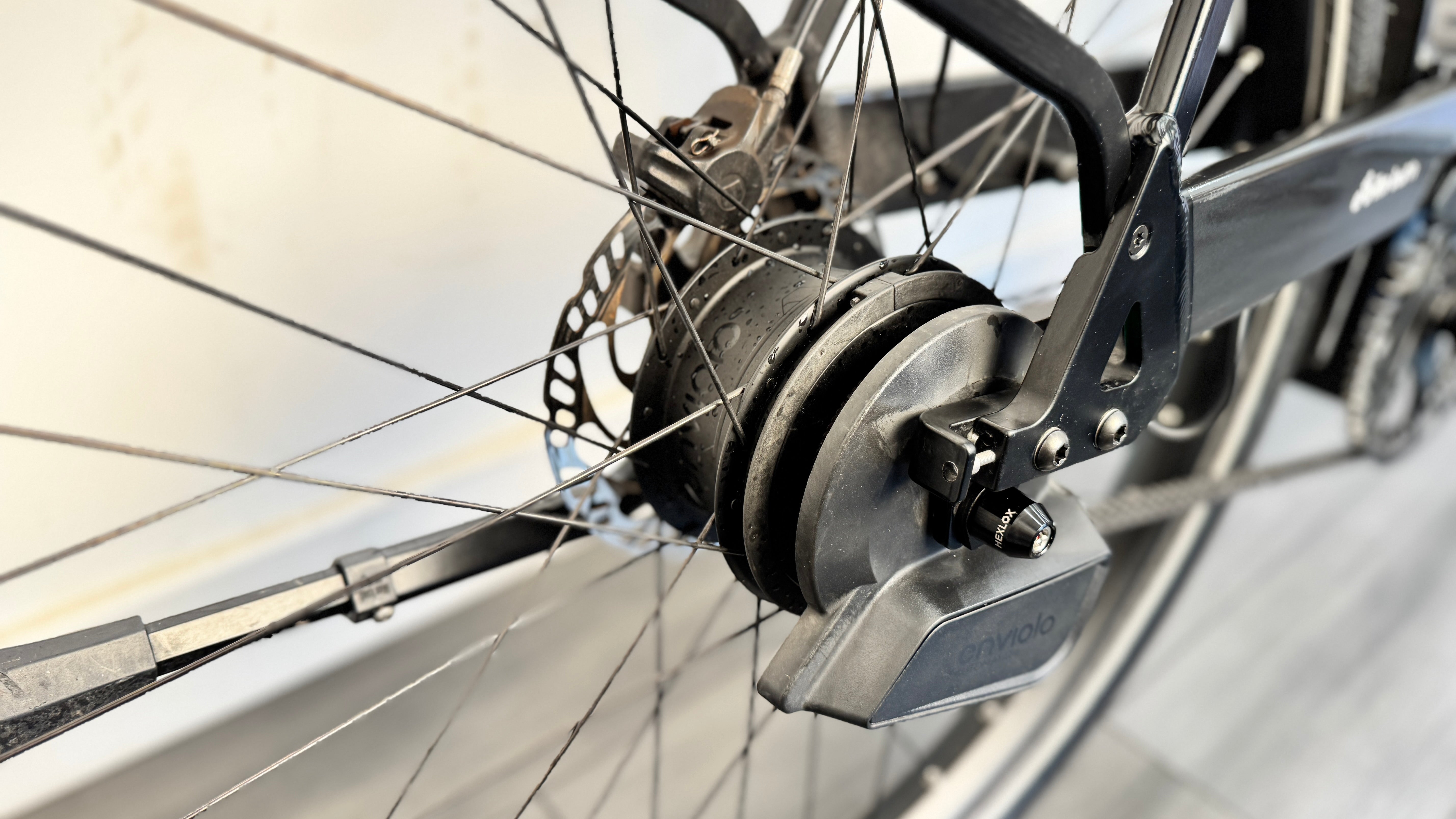 Riese & Muller Nevo GT 51cm Enviolo Belt drive Medium/Large Grey Step through Electric Bike 625Wh 3400 miles