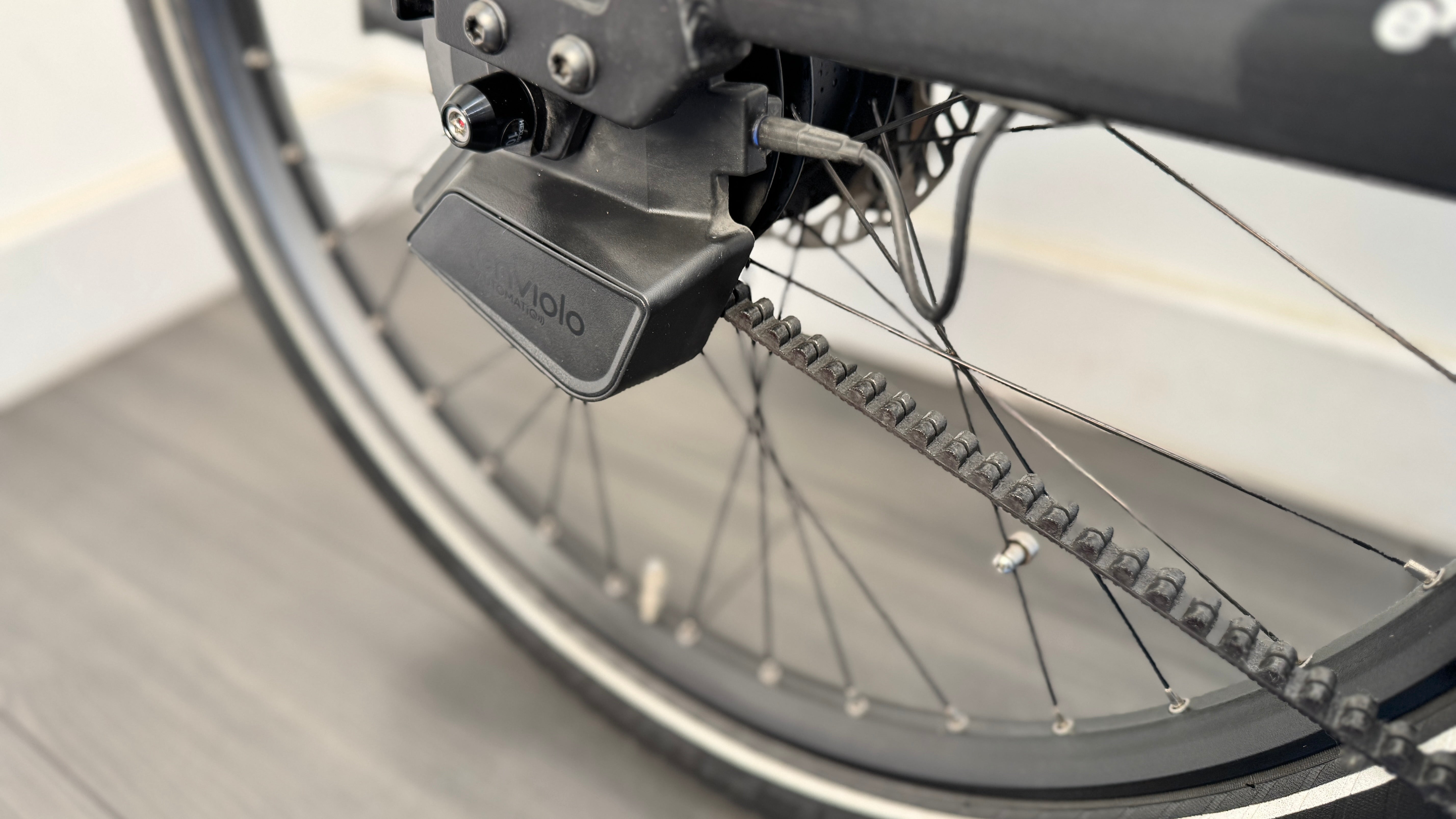 Riese & Muller Nevo GT 51cm Enviolo Belt drive Medium/Large Grey Step through Electric Bike 625Wh 3400 miles