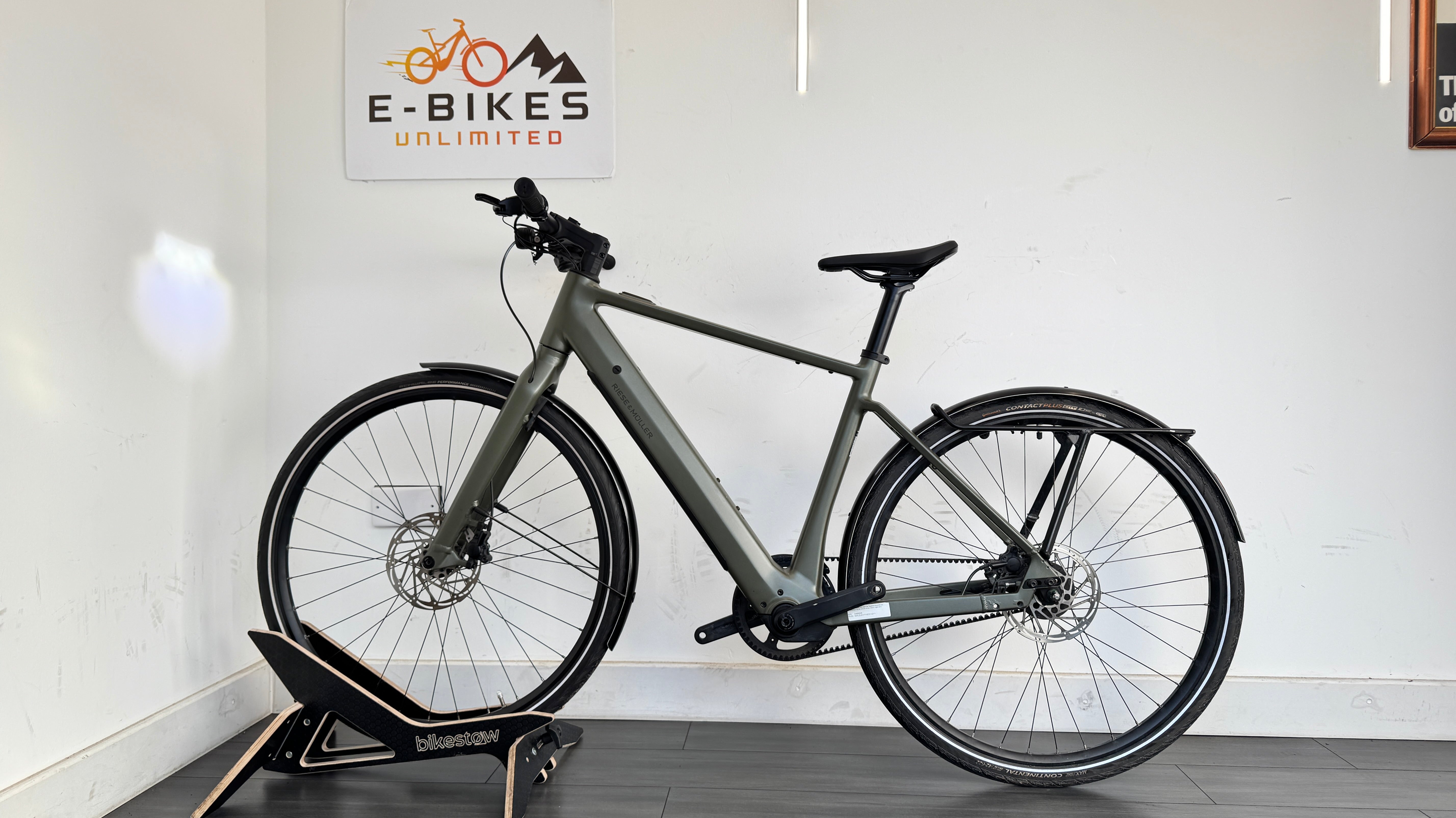Riese & Muller UBN Five Electric Bike Silent Shimano Alfine Belt Drive 51cm Fazua RRP £4900