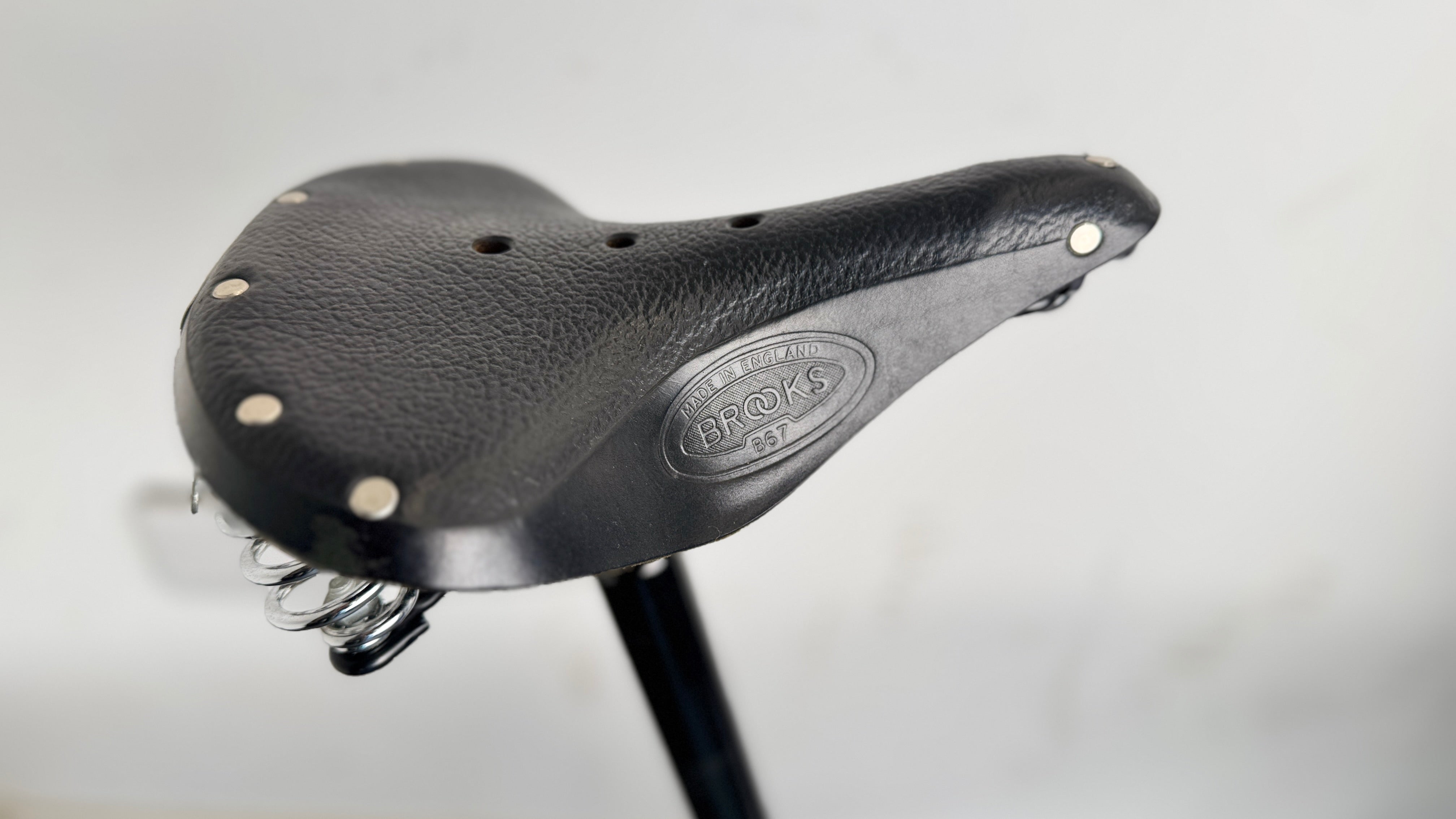 Brompton C-Line Electric Bike 6 Speed Bolt Blue Lacquer Pannier bag Brooks saddle