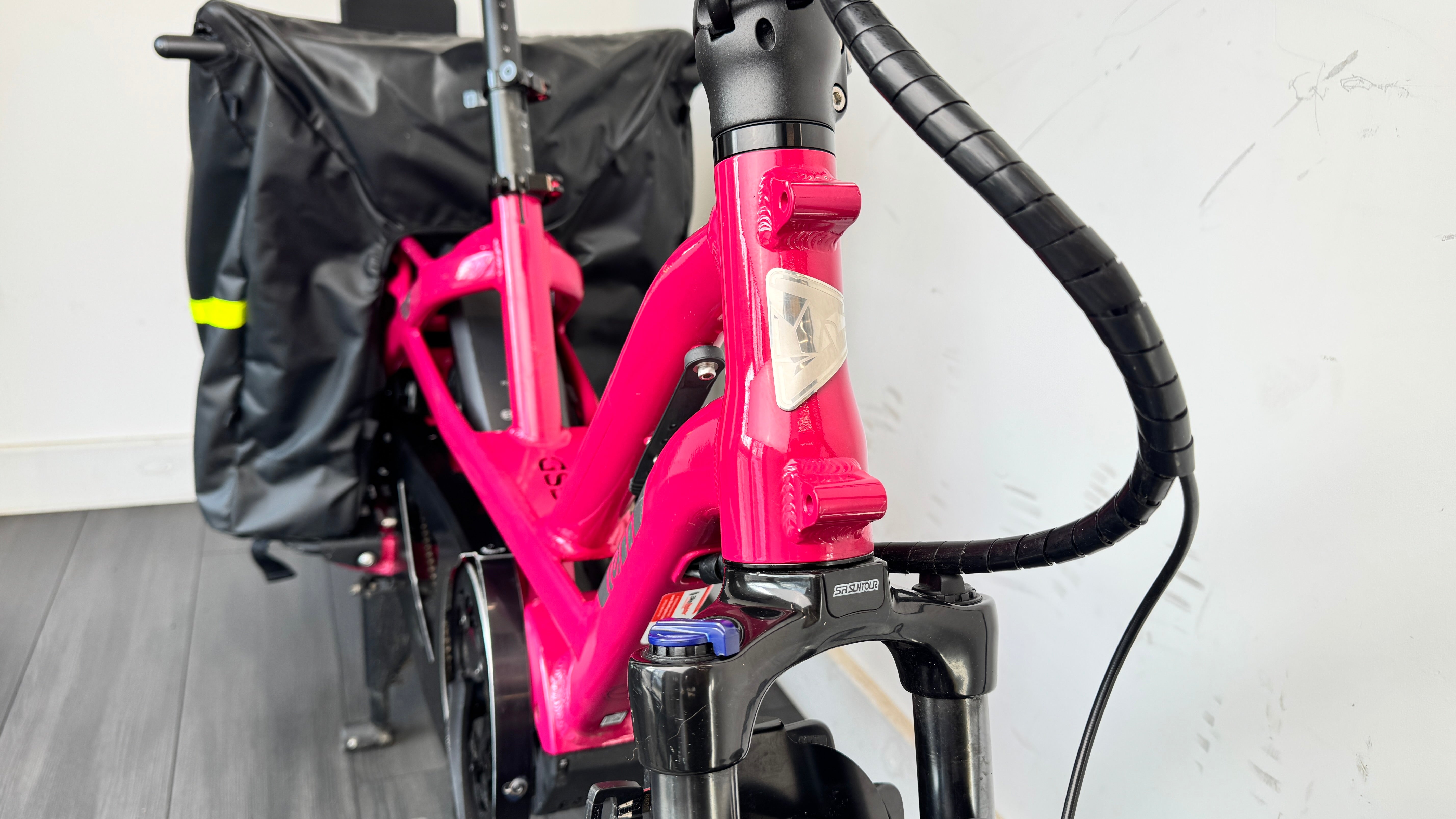 Tern GSD S10 Gen 2 LR Cargo Electric Bike Dragonfruit Clubhouse Storm box Steps 230 miles