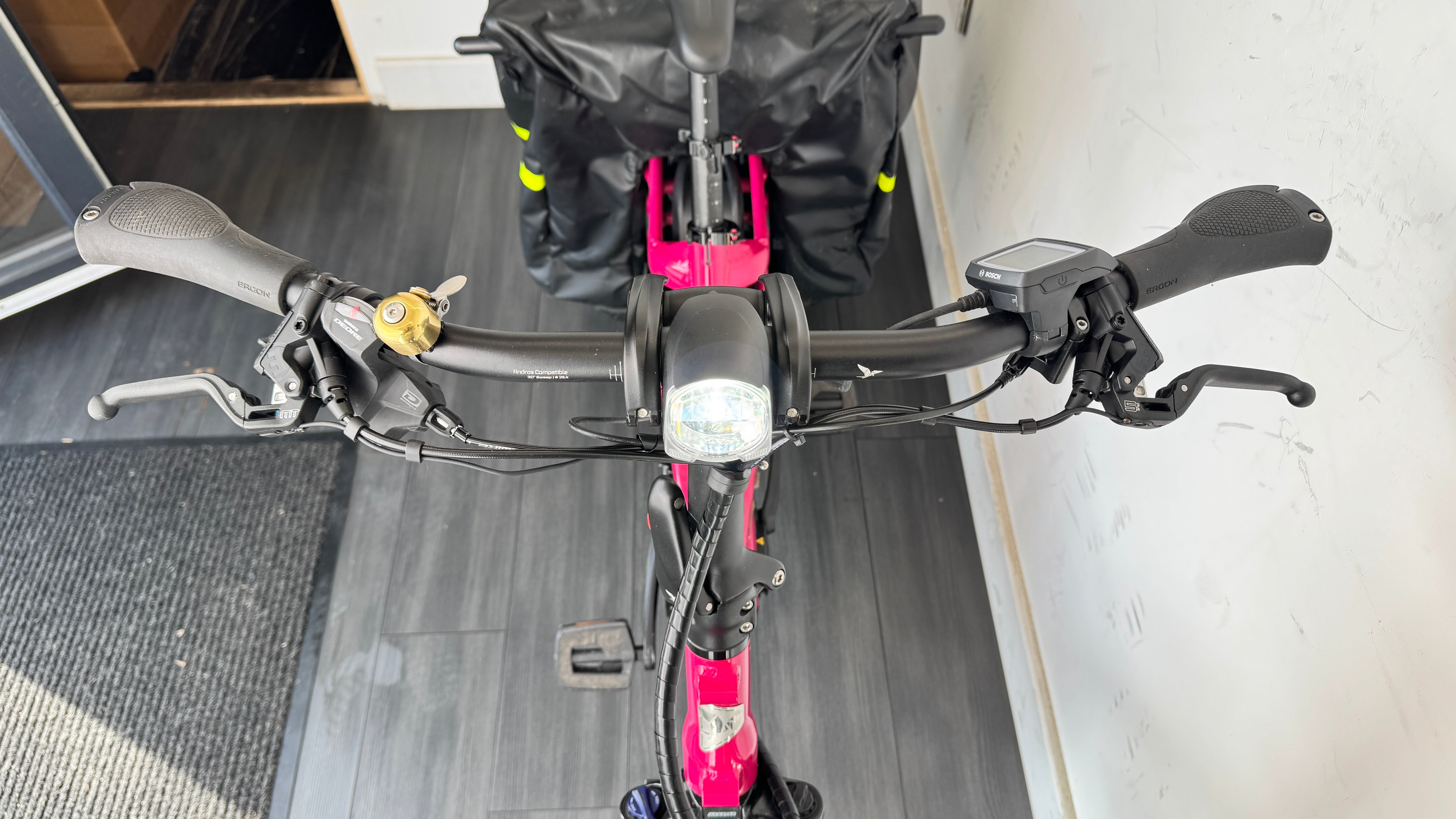 Tern GSD S10 Gen 2 LR Cargo Electric Bike Dragonfruit Clubhouse Storm box Steps 230 miles