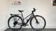 Ribble Hybrid AL e Step Through SMALL lightweight Electric Bike 63 miles with Pannier Bag
