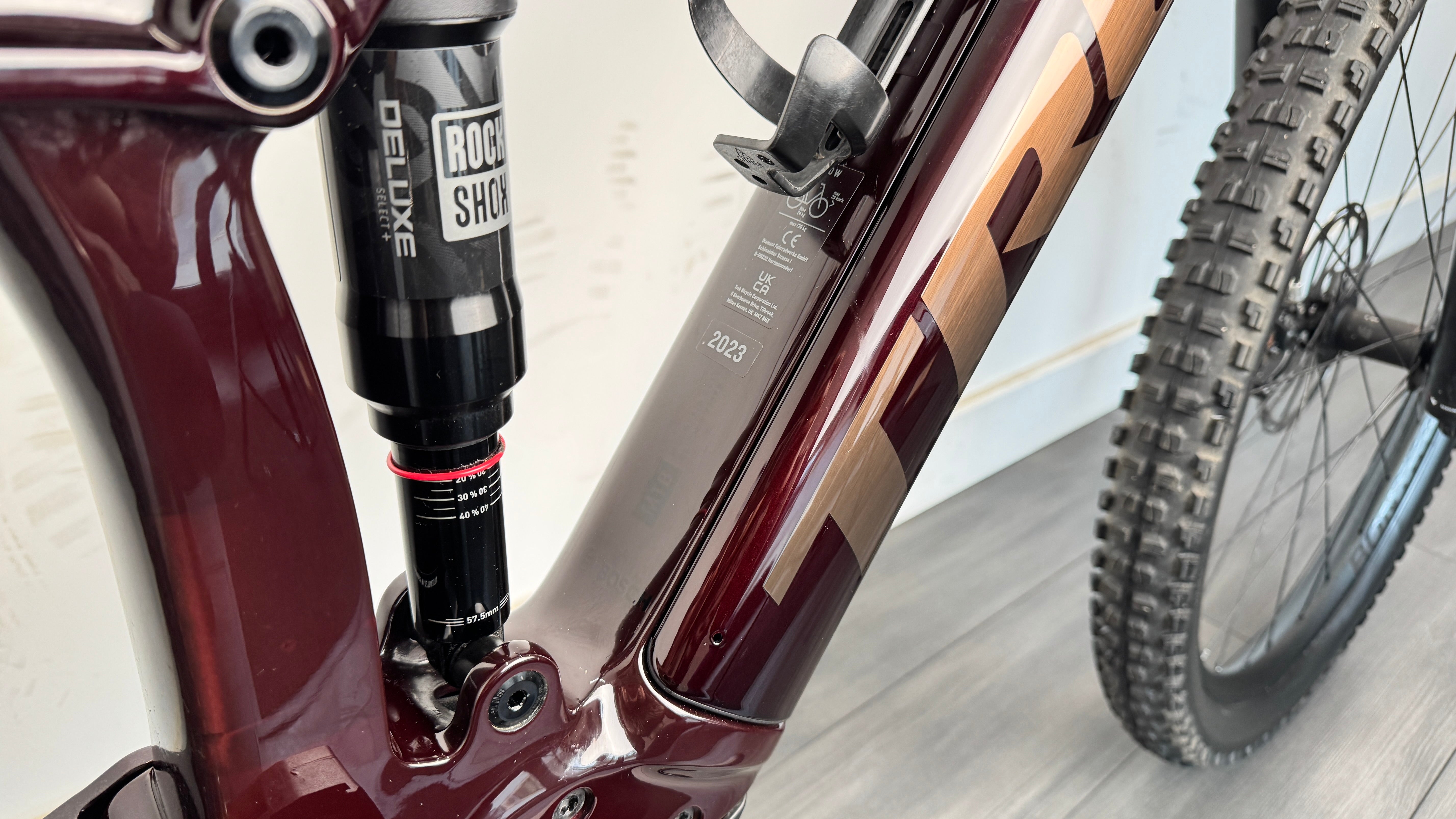 Trek Rail 9.7 SLX/XT Carbon Extra Large Bosch 750Wh Gen 4 Carbon Smoke Red RRP £5k