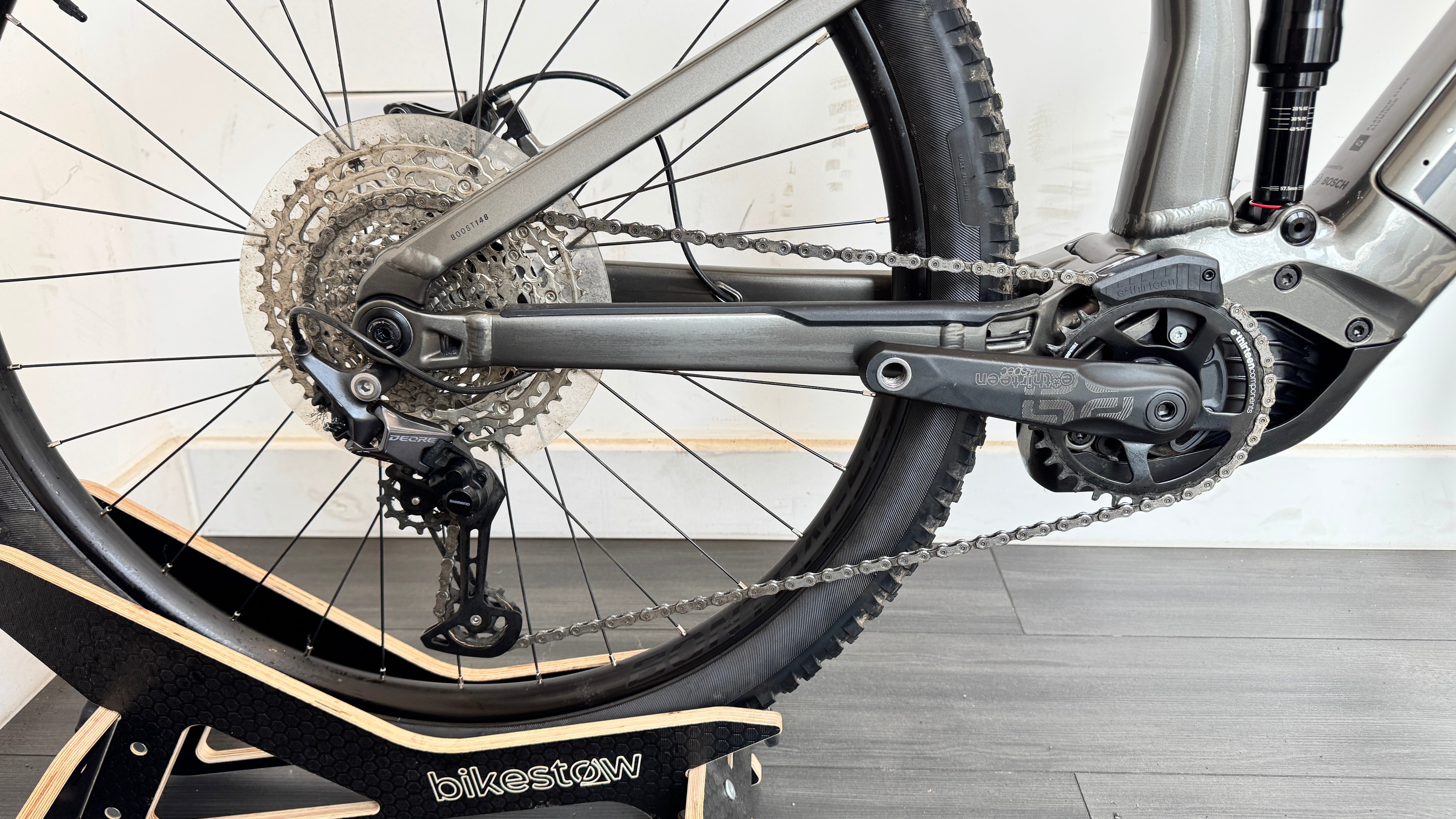 Trek Rail 5 625 MEDIUM Deore ELECTRIC Mountain Bike 2024 Mercury RRP £4000 Only 96 miles