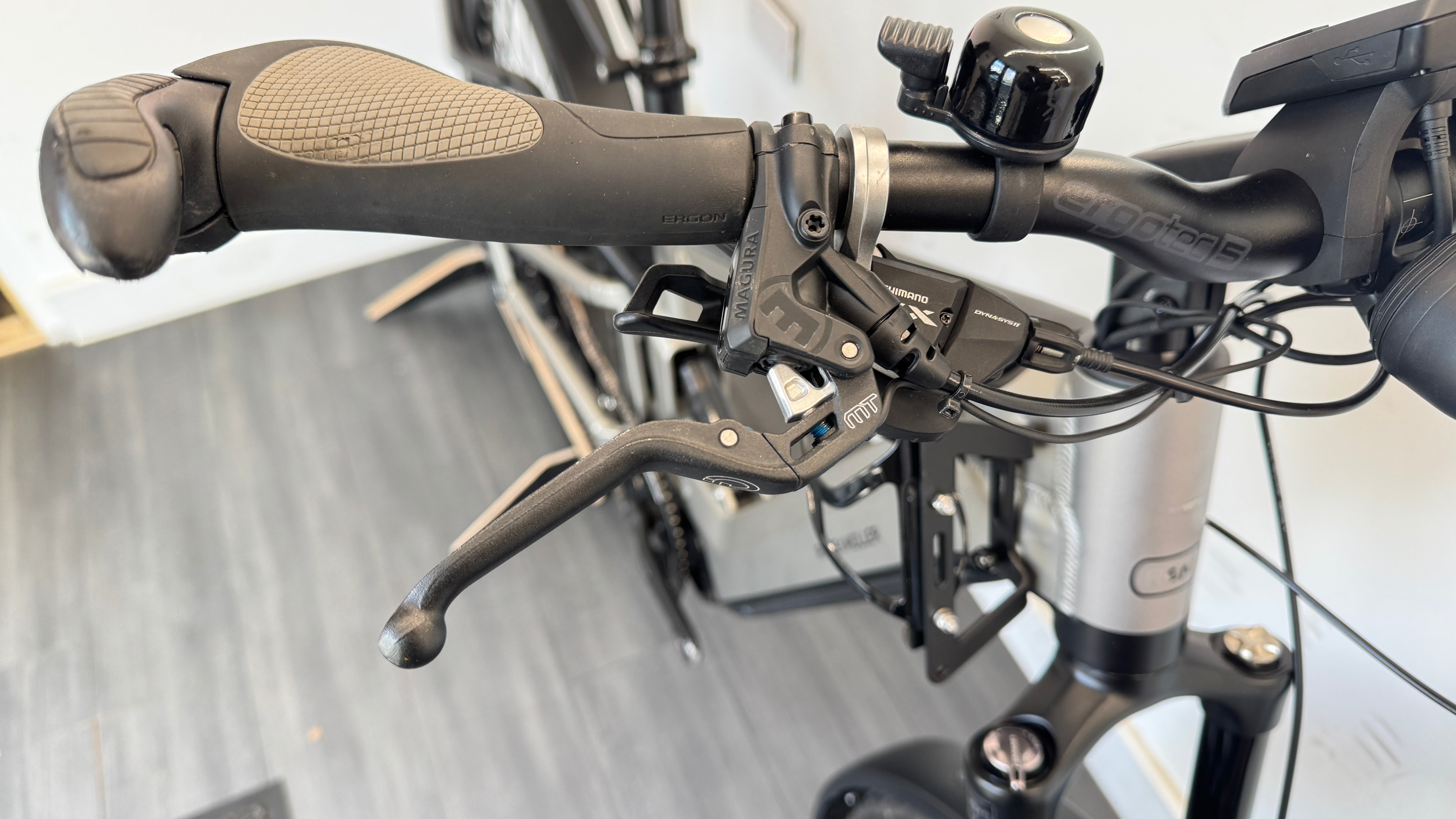 Riese and Muller Superdelite GT touring ELECTRIC Bike SMALL/MEDIUM 47cm Silver 681 miles