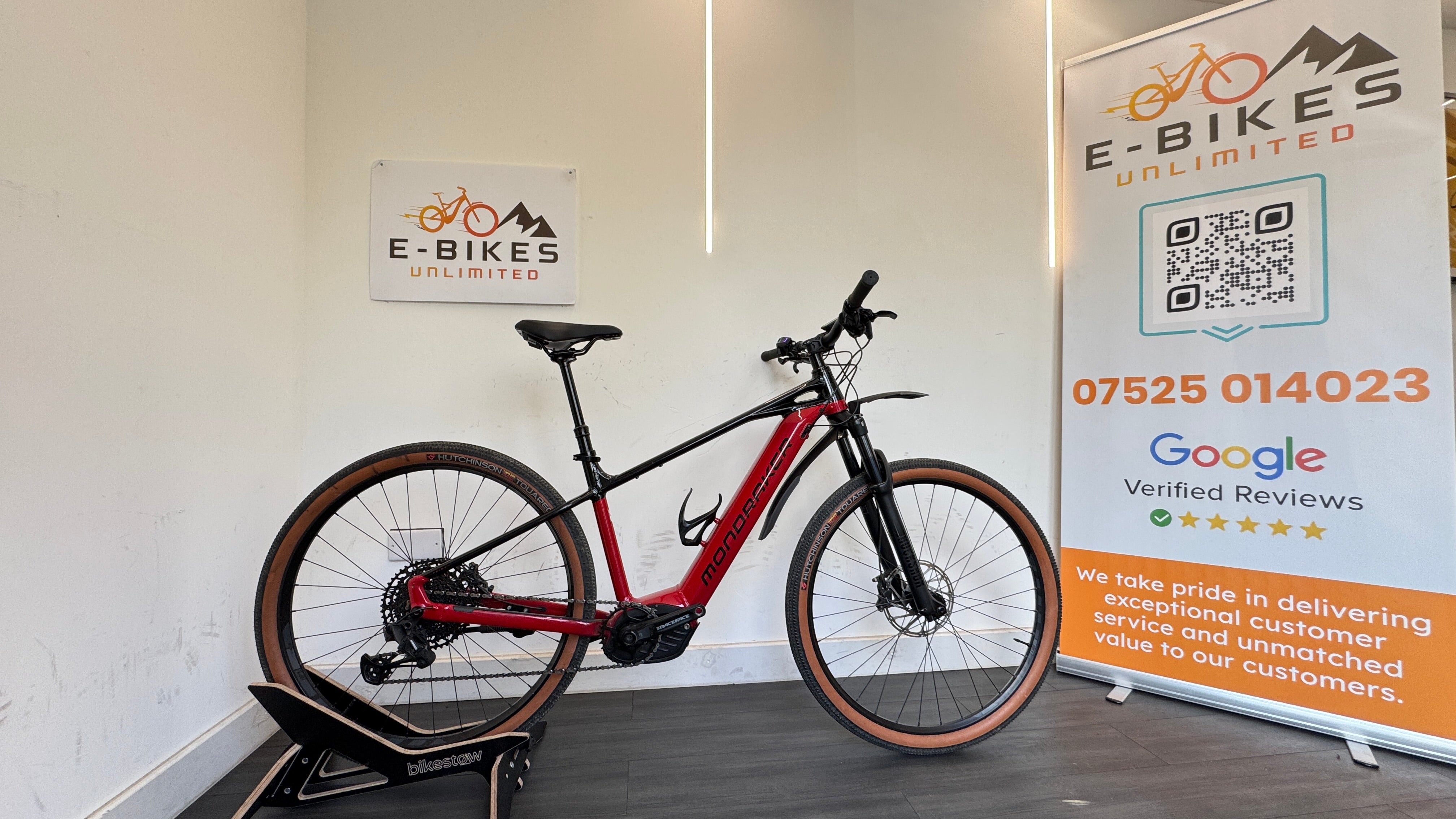 Mondraker Prime R MEDIUM Electric Bike 750Wh Bosch Kiox 300 29er 3951 miles