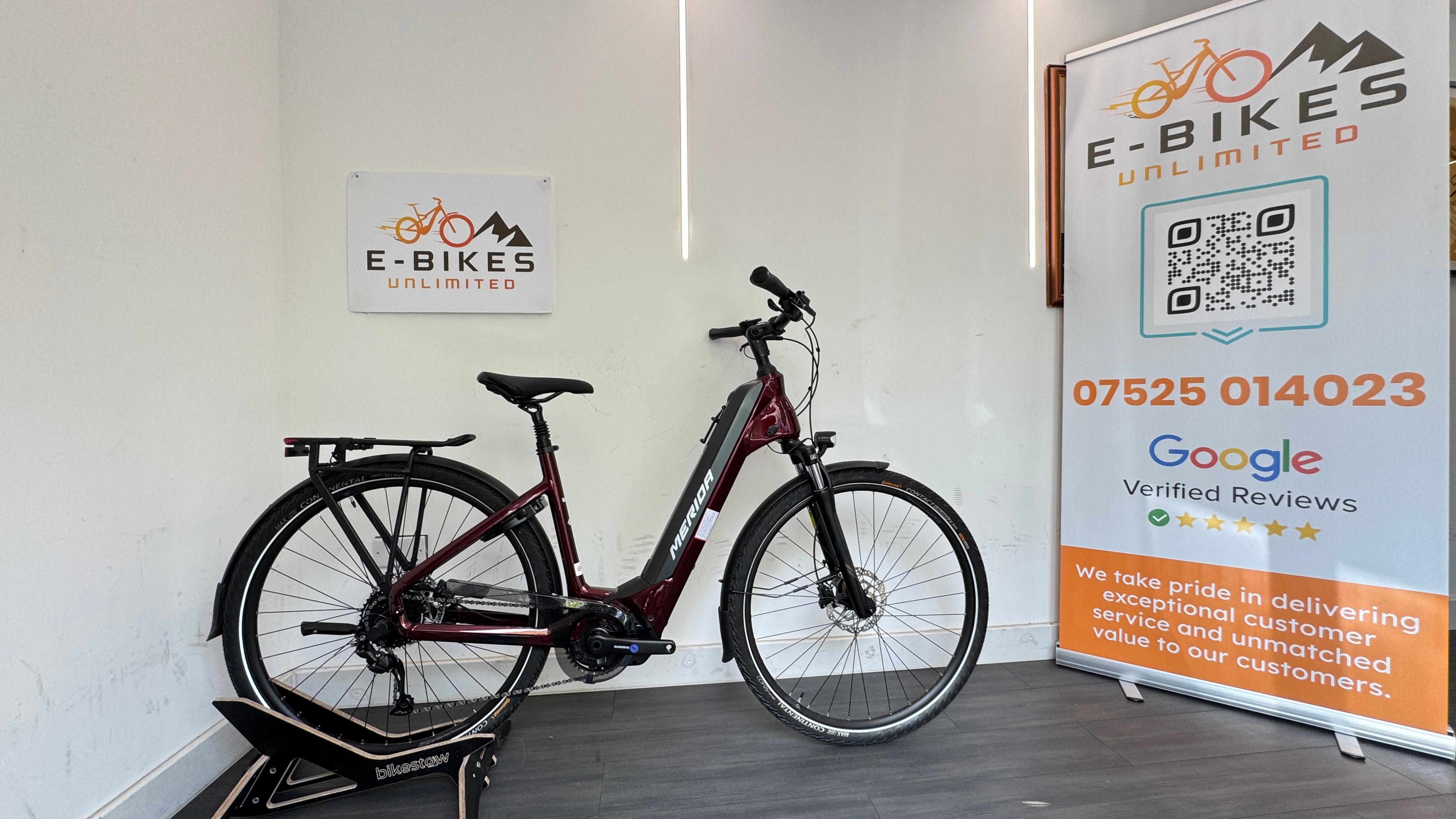 Merida eSPRESSO CITY 400 EQ MEDIUM ELECTRIC Bike Step Through BRAND NEW RRP £2850
