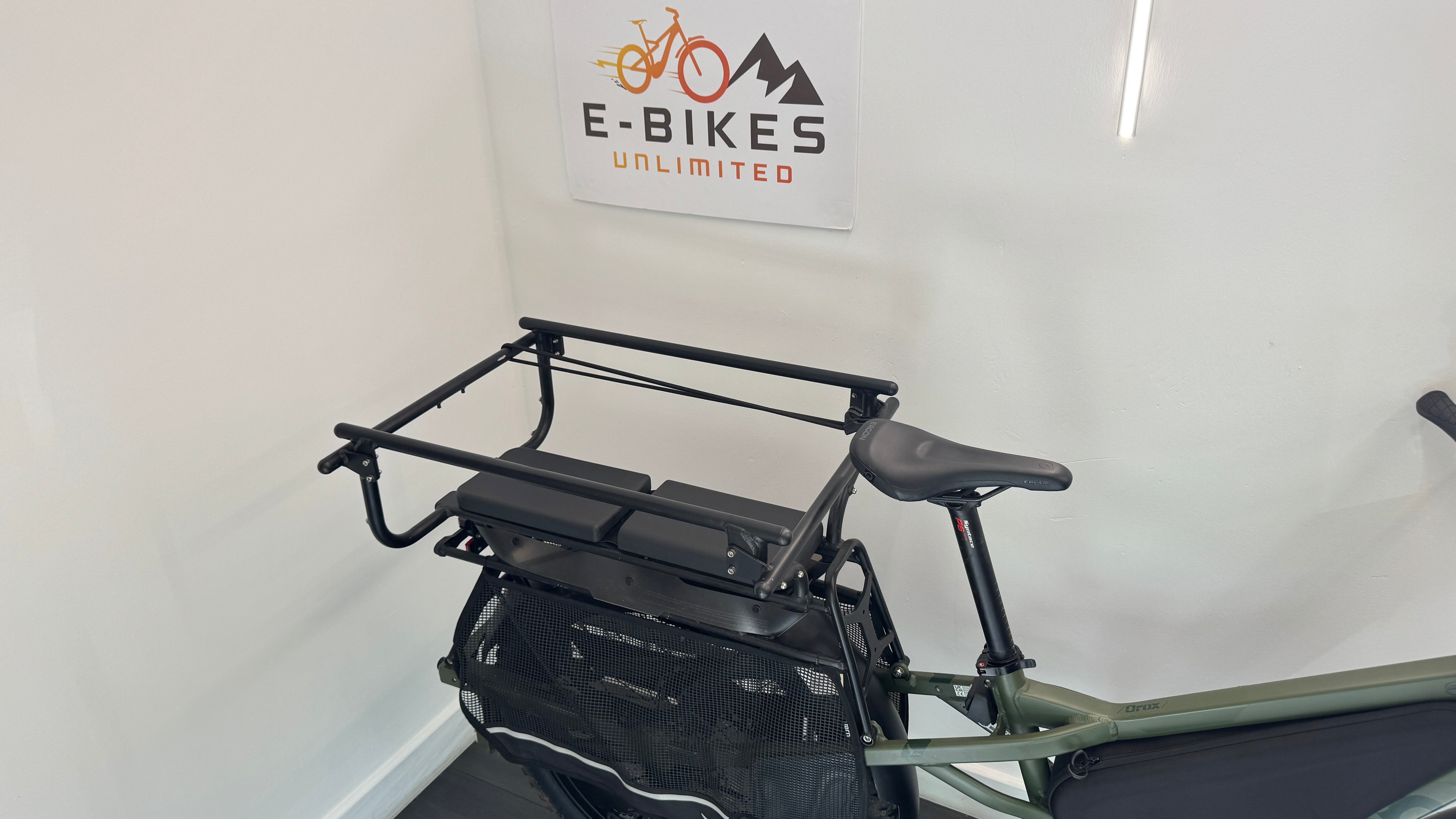 Tern Orox S12 LR Gen 1 27.5" Electric Bike Cargo Bike Pine MEDIUM Bosch 800