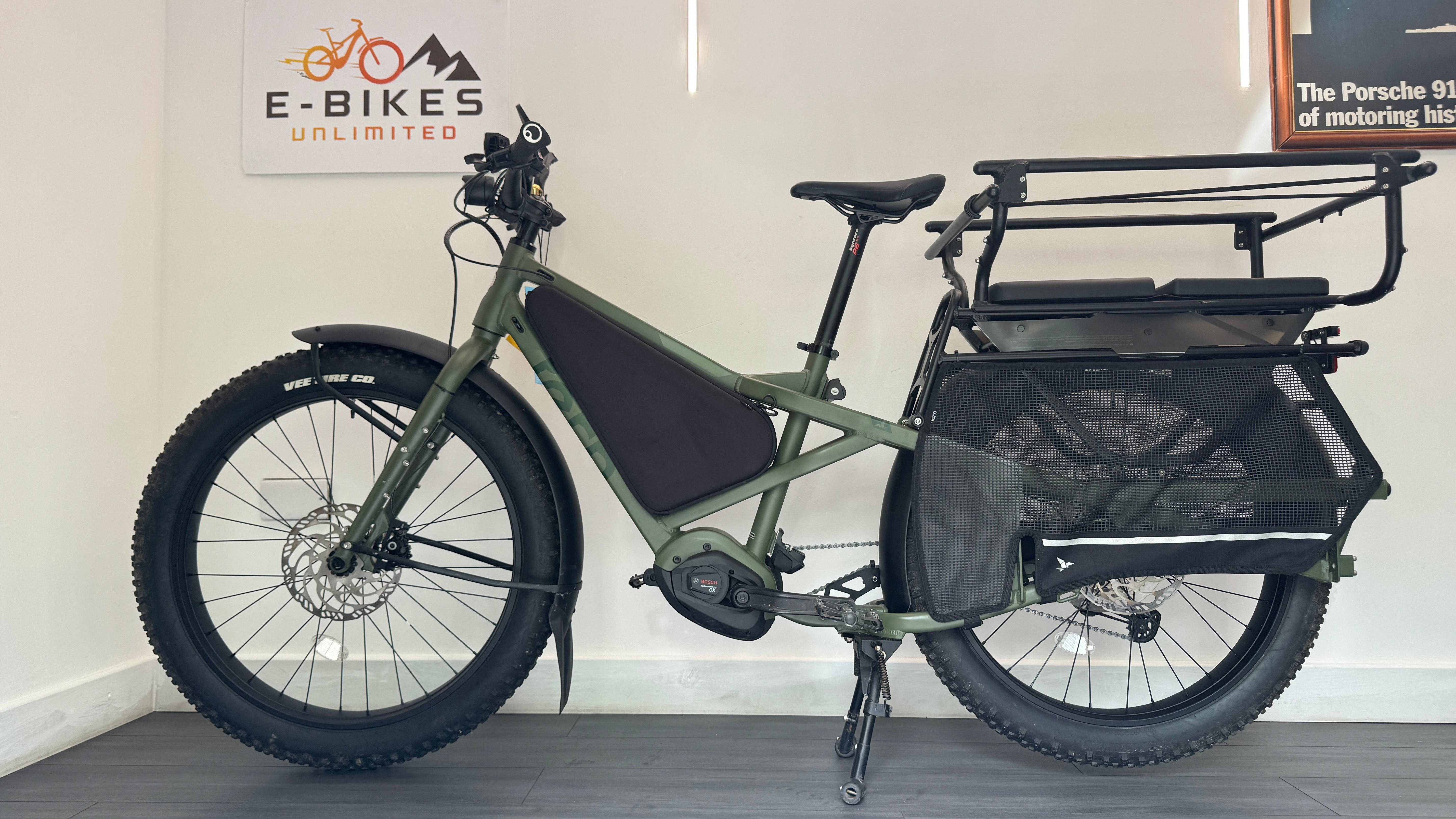 Tern Orox S12 LR Gen 1 27.5" Electric Bike Cargo Bike Pine MEDIUM Bosch 800
