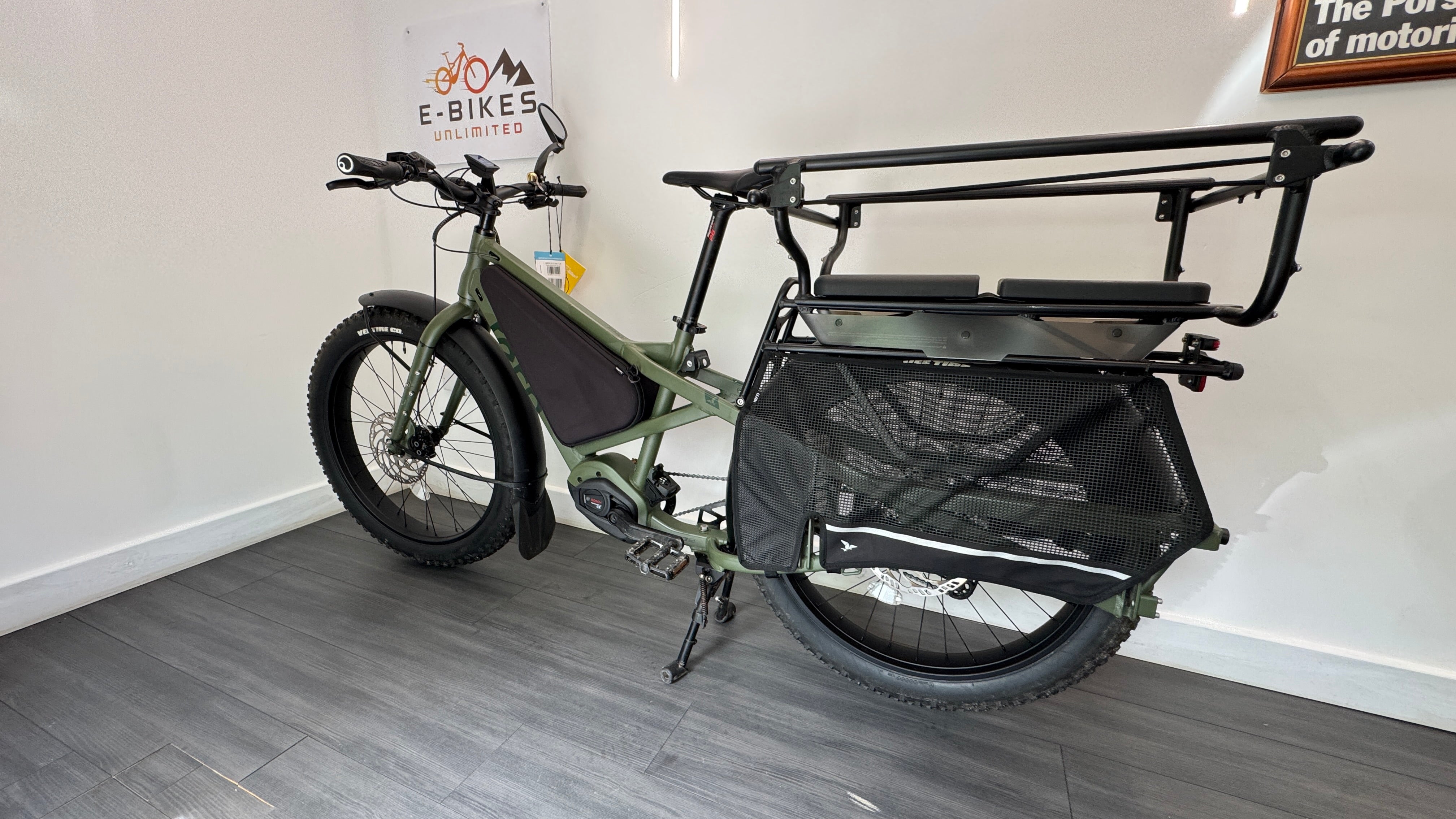 Tern Orox S12 LR Gen 1 27.5" Electric Bike Cargo Bike Pine MEDIUM Bosch 800