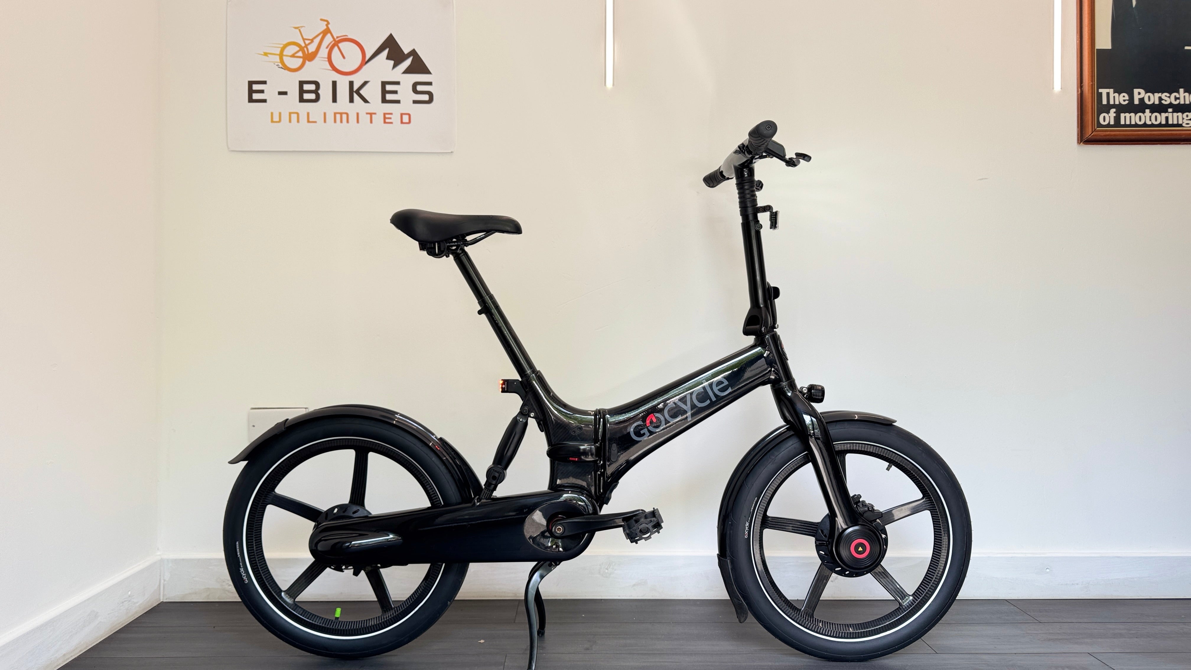 Gocycle G4i+ Carbon Fibre Black Folding Electric bike AVAILABLE NOW RRP £5500