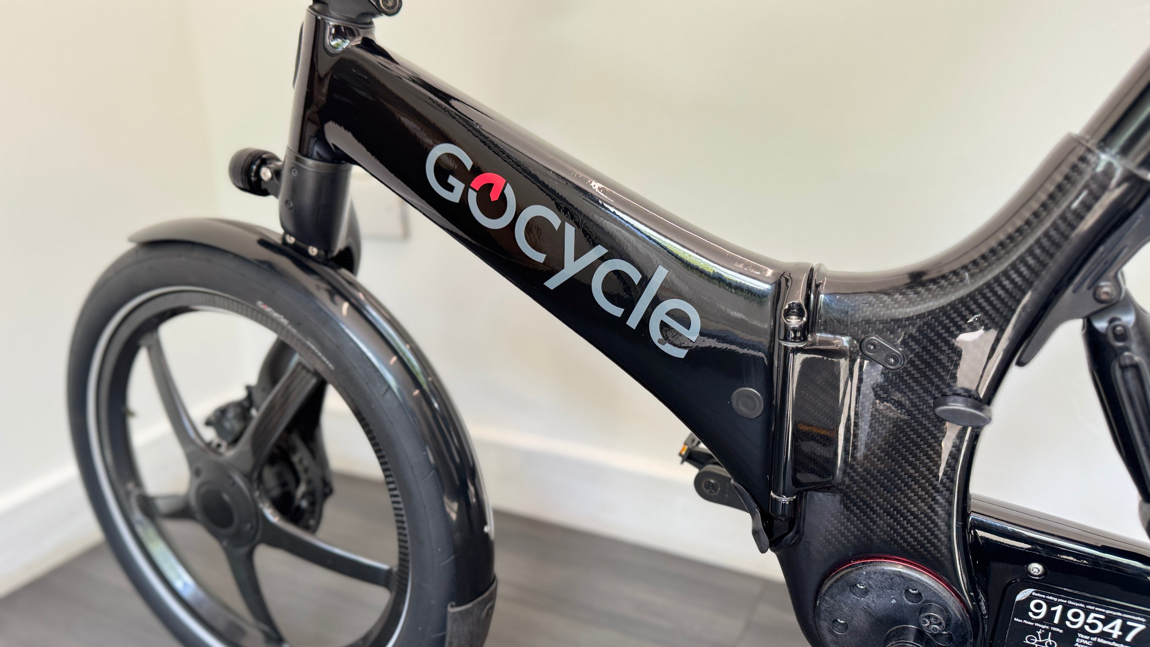 Gocycle G4i+ Carbon Fibre Black Folding Electric bike AVAILABLE NOW RRP £5500