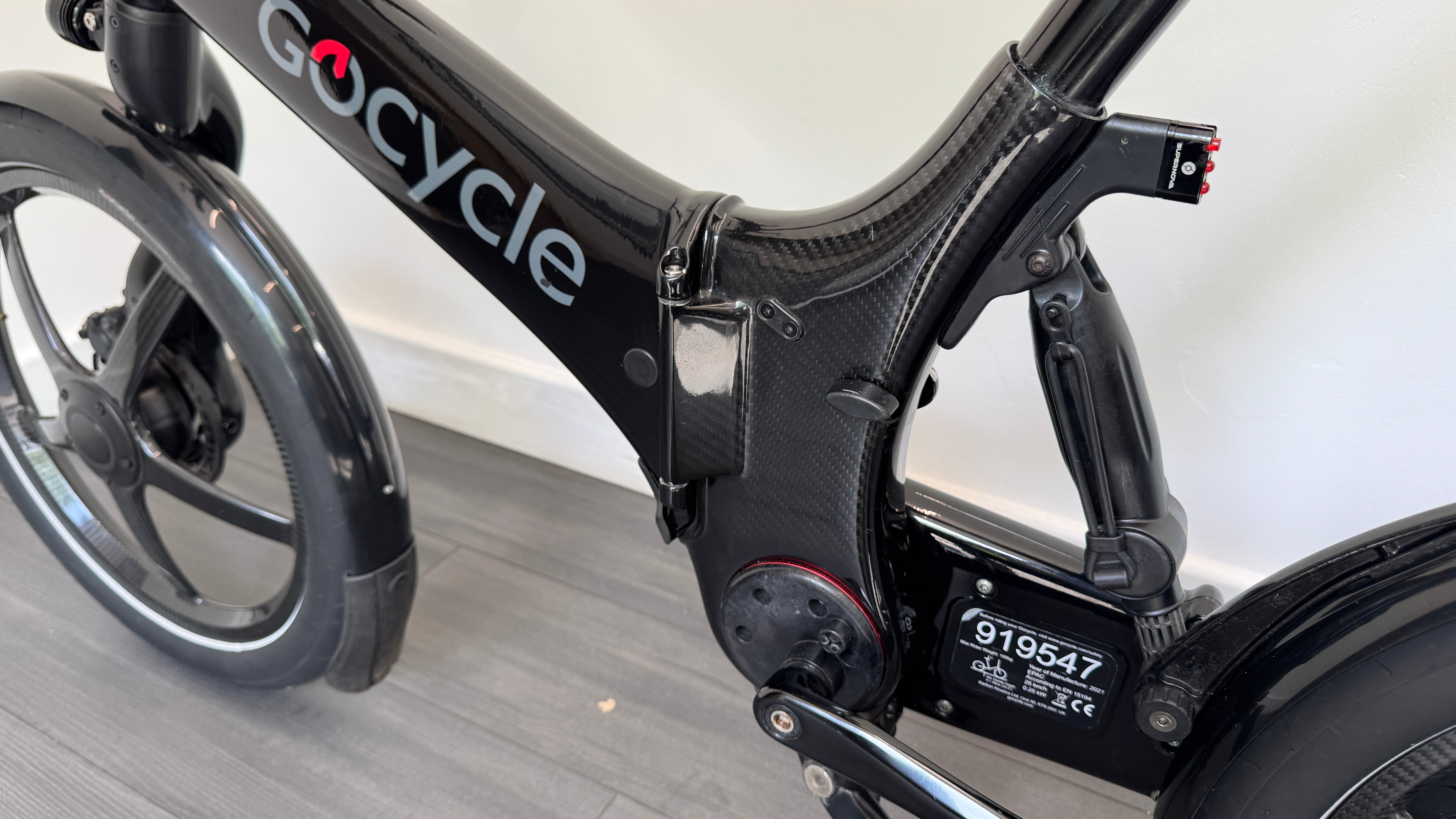 Gocycle G4i+ Carbon Fibre Black Folding Electric bike AVAILABLE NOW RRP £5500