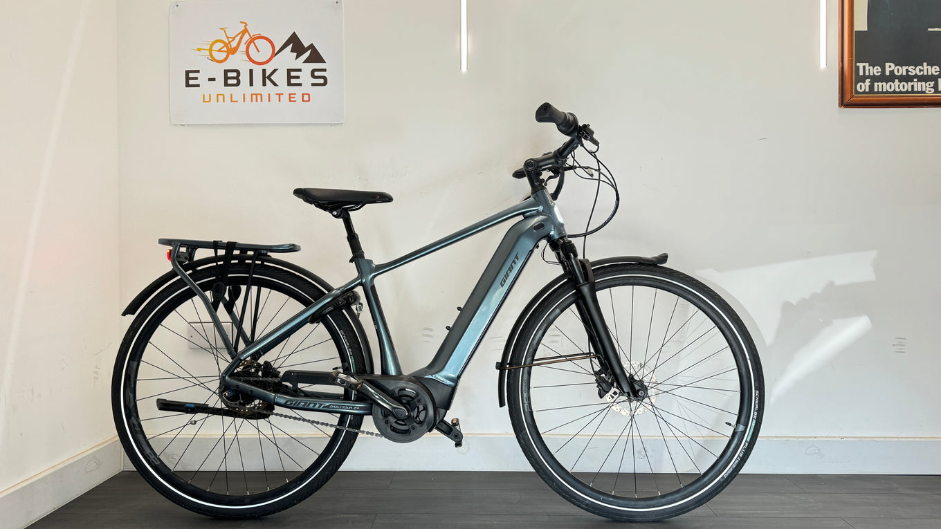 Giant DailyTour E+ 2 SMALL Dash D GTS Electric Bike Touring Steel Blue