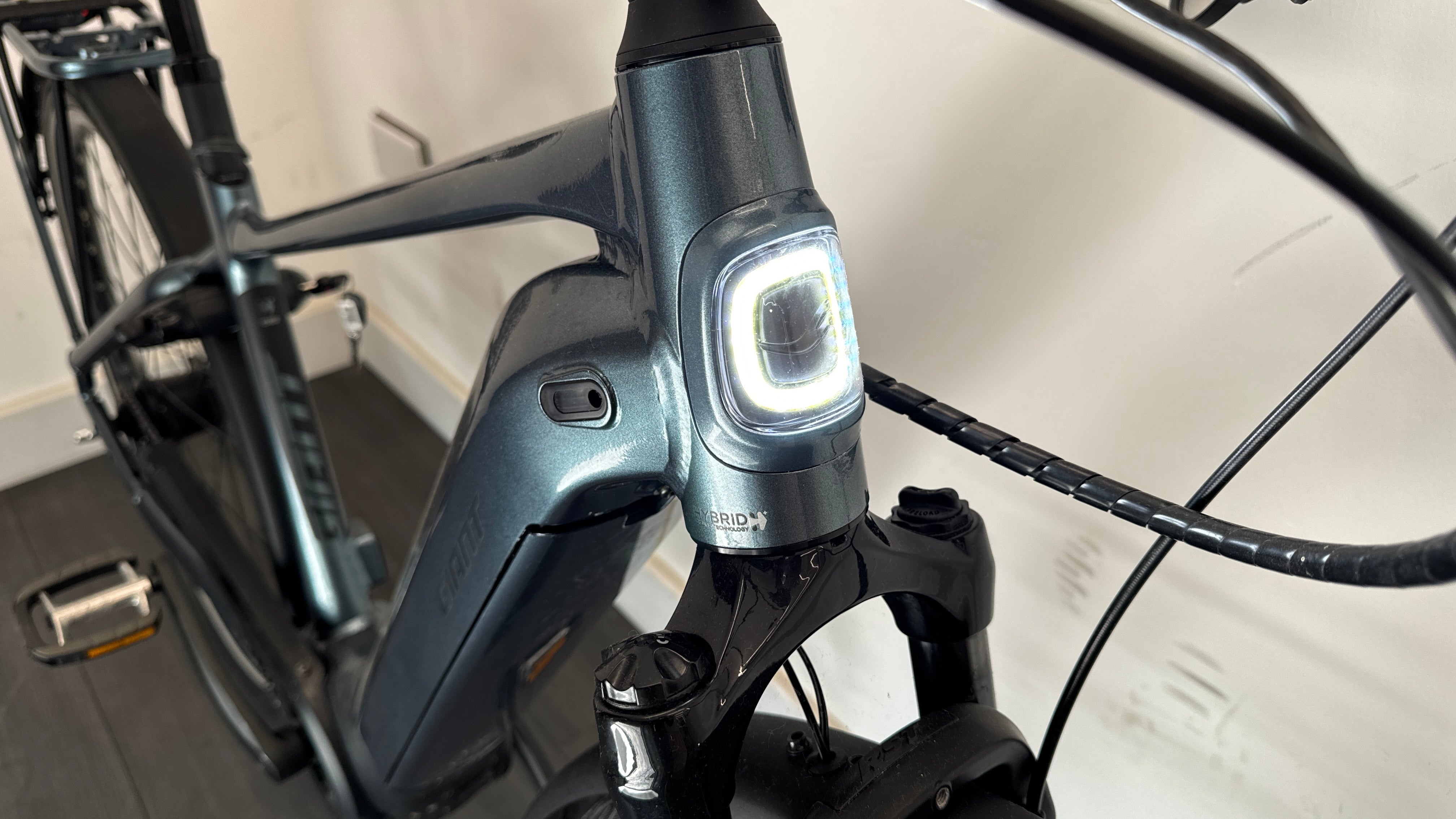 Giant DailyTour E+ 2 SMALL Dash D GTS Electric Bike Touring Steel Blue