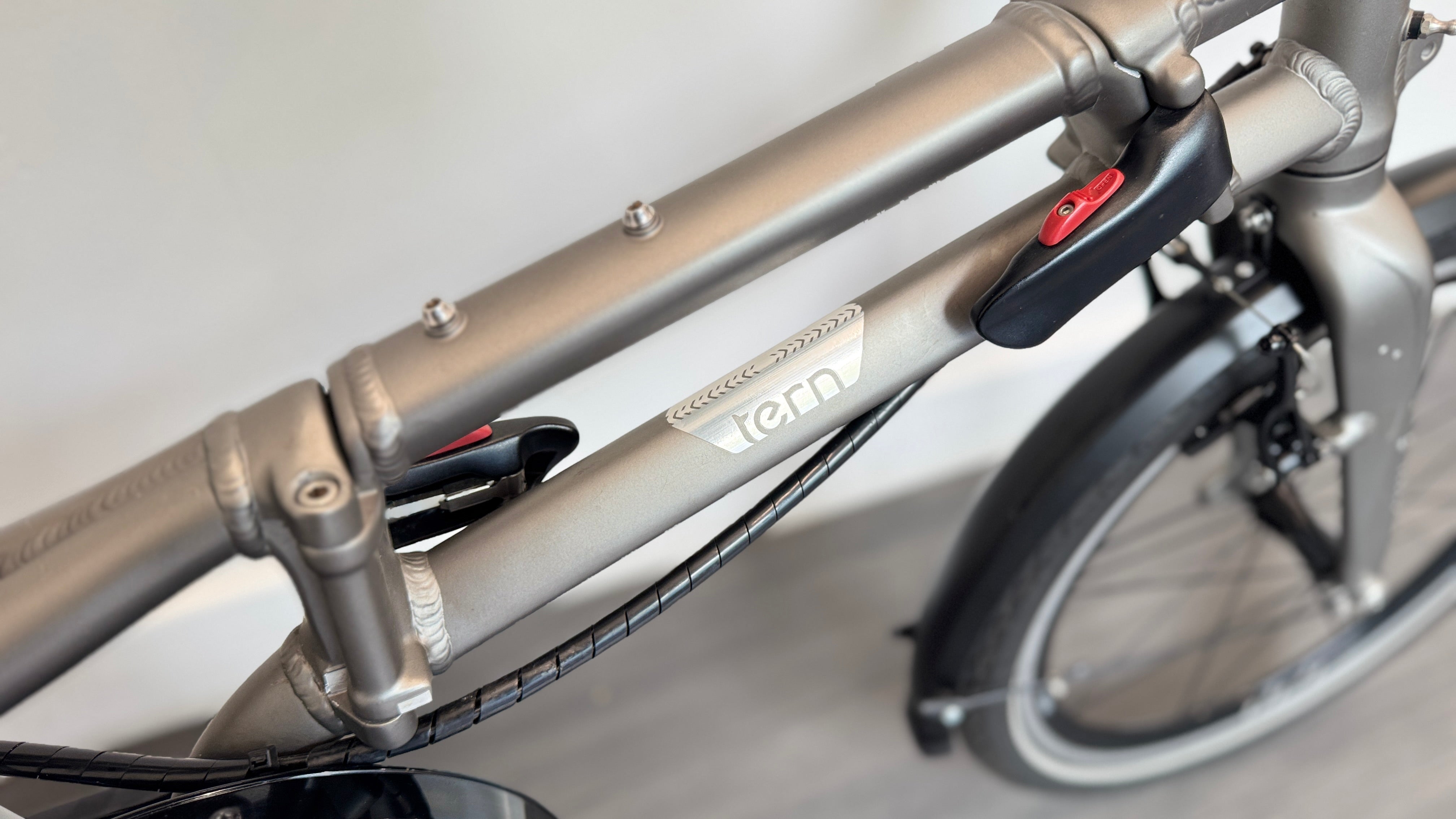 Tern BYB S11 Folding Bike 20" wheels Matte Silver color Folding Bike