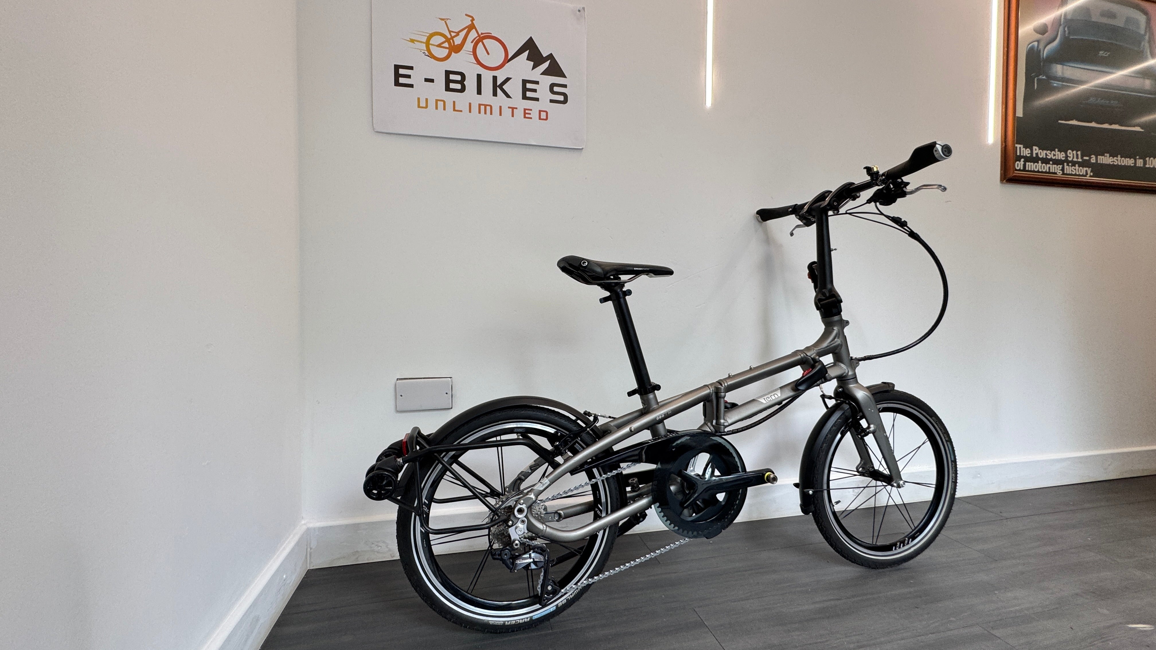 Tern BYB S11 Folding Bike 20" wheels Matte Silver color Folding Bike