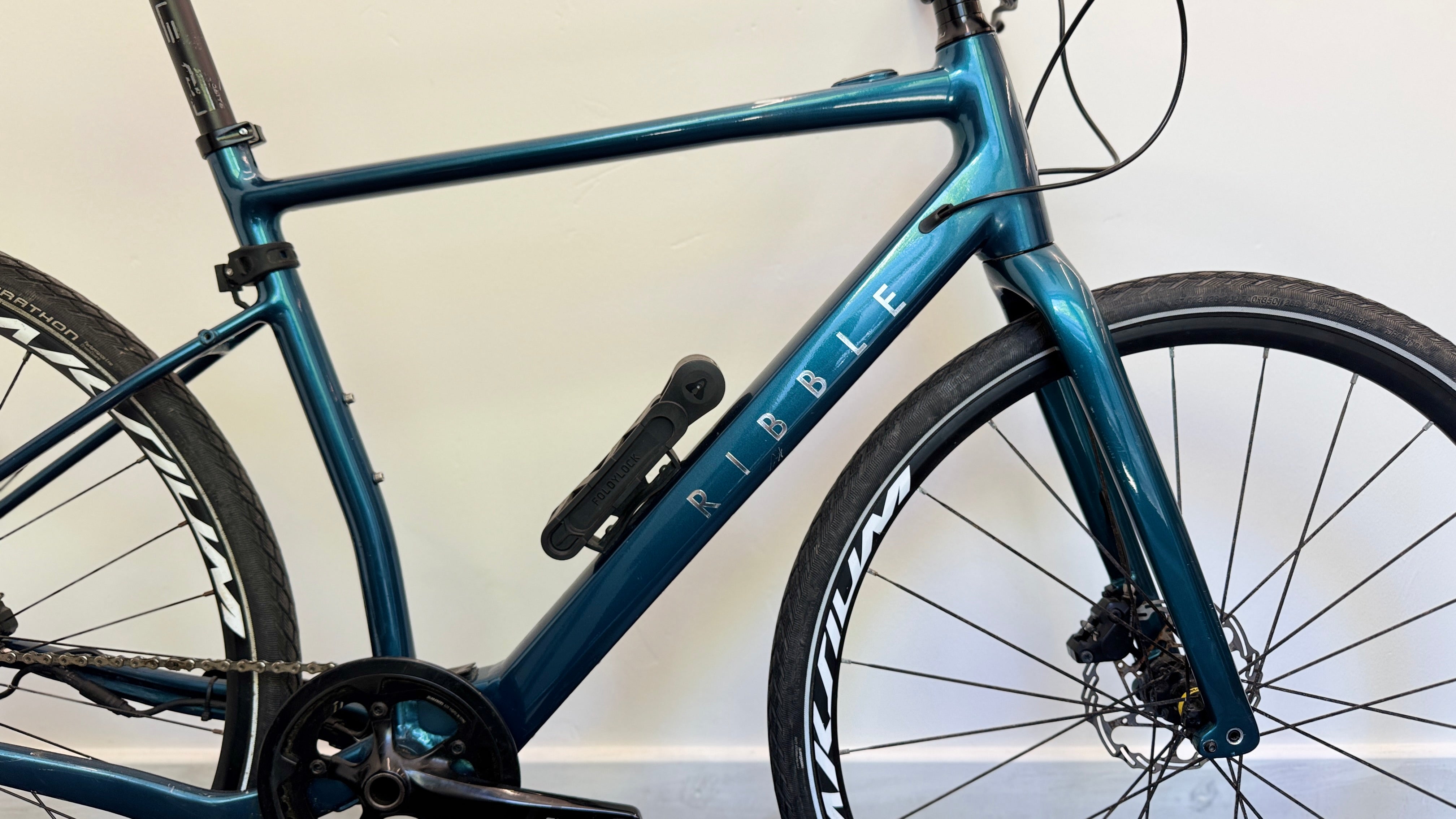 Ribble Al e hybrid MEDIUM Petrol Blue Electric Bike 753 miles Mahle X35 RRP £2950