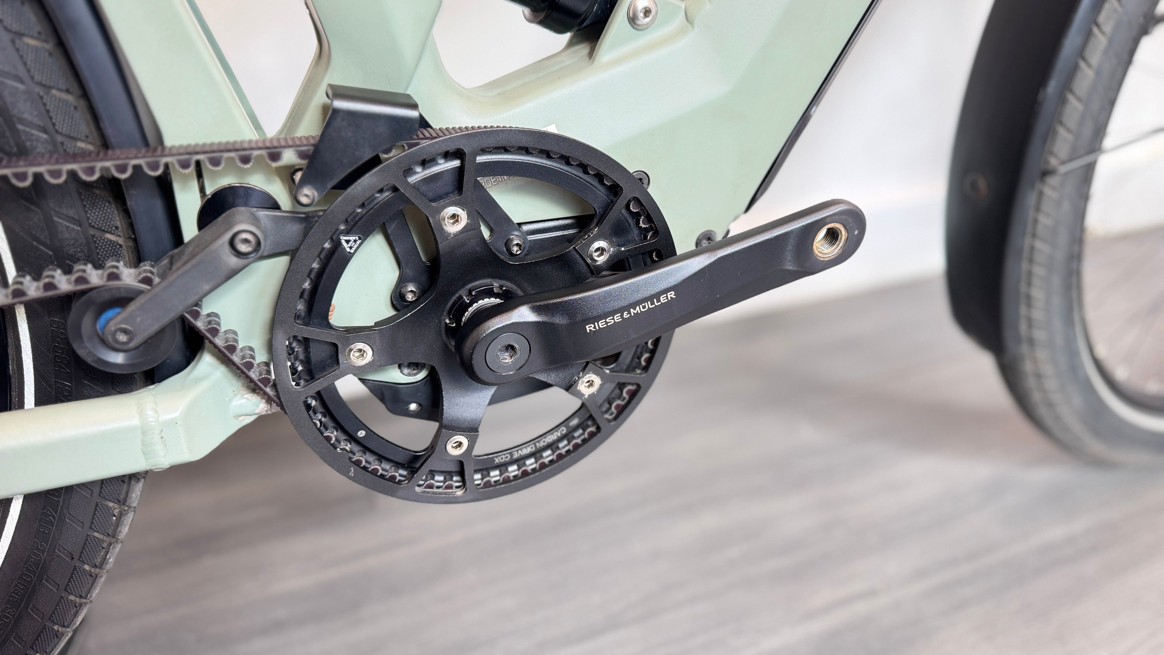 Riese & Muller Superdelite 51cm MEDIUM Enviolo Belt Drive Tundra Grey Double Battery Ebike Electric Bike