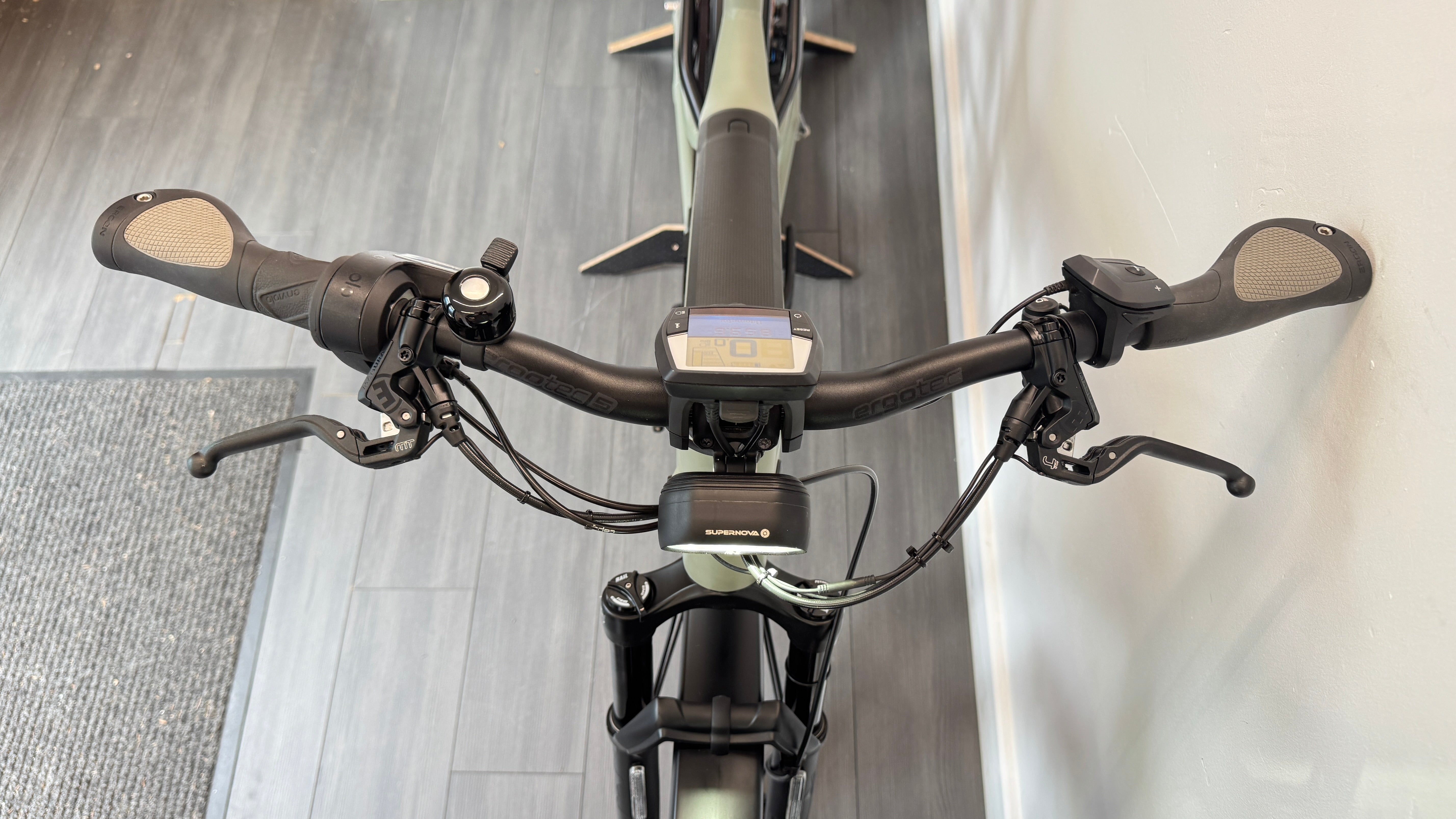Riese & Muller Superdelite 51cm MEDIUM Enviolo Belt Drive Tundra Grey Double Battery Ebike Electric Bike