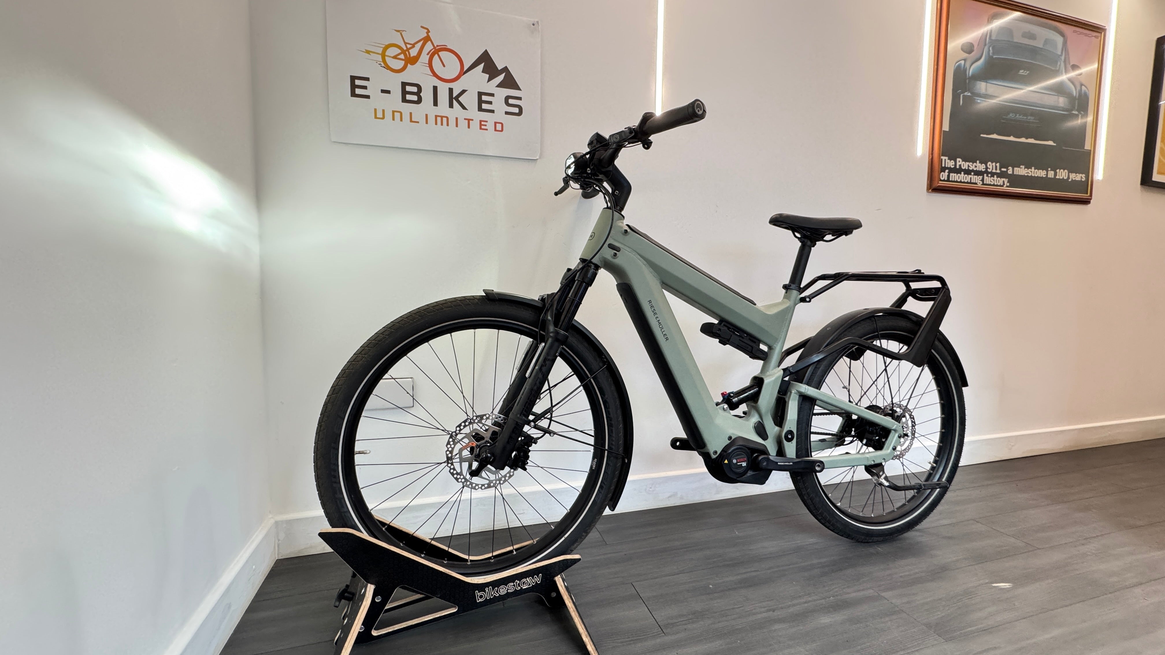 Riese & Muller Superdelite 51cm MEDIUM Enviolo Belt Drive Tundra Grey Double Battery Ebike Electric Bike